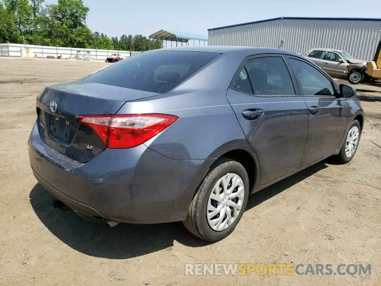 4 Photograph of a damaged car 5YFBURHE0KP949672 TOYOTA COROLLA 2019