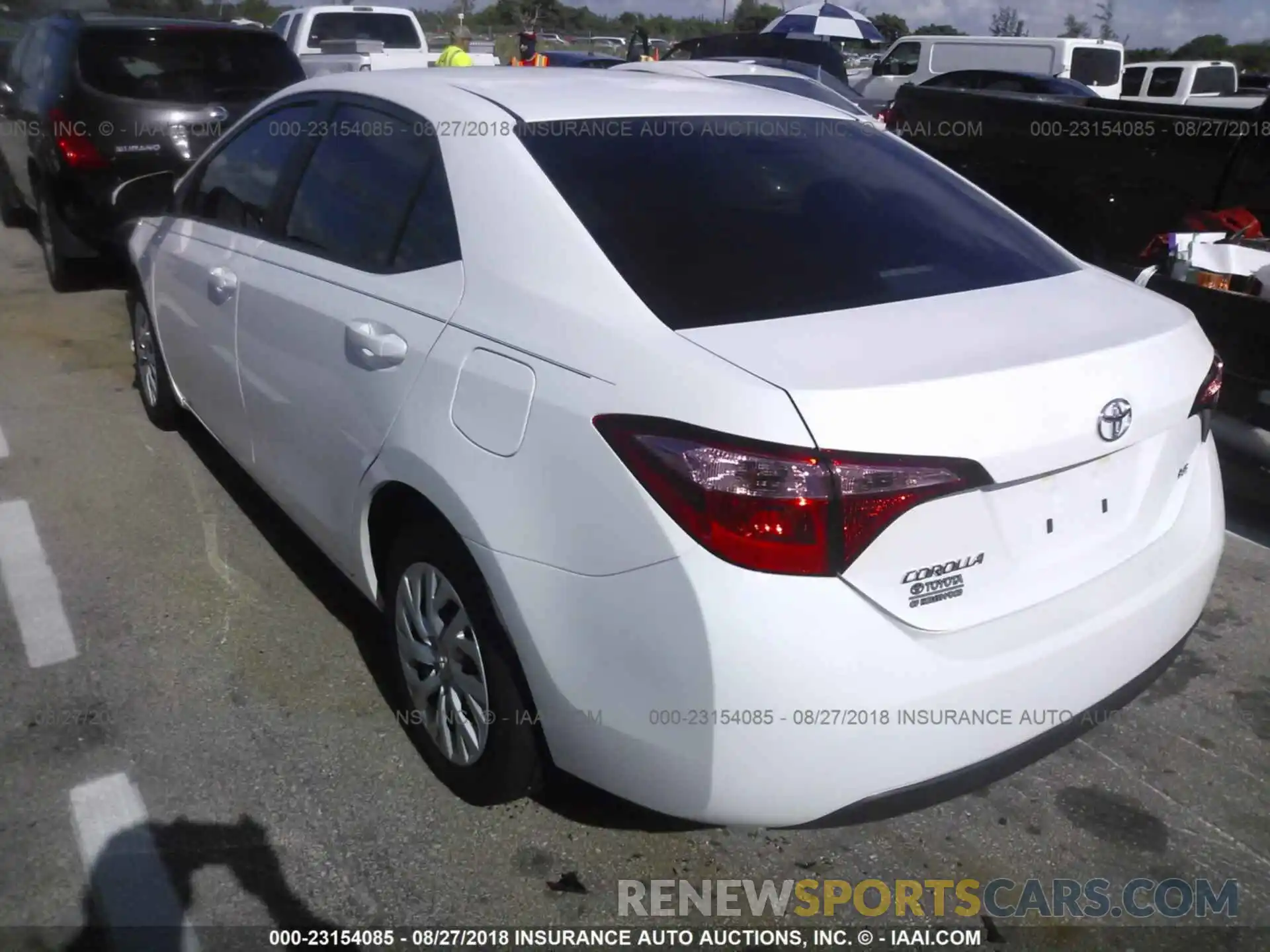 3 Photograph of a damaged car 5YFBURHE1KP856126 Toyota Corolla 2019