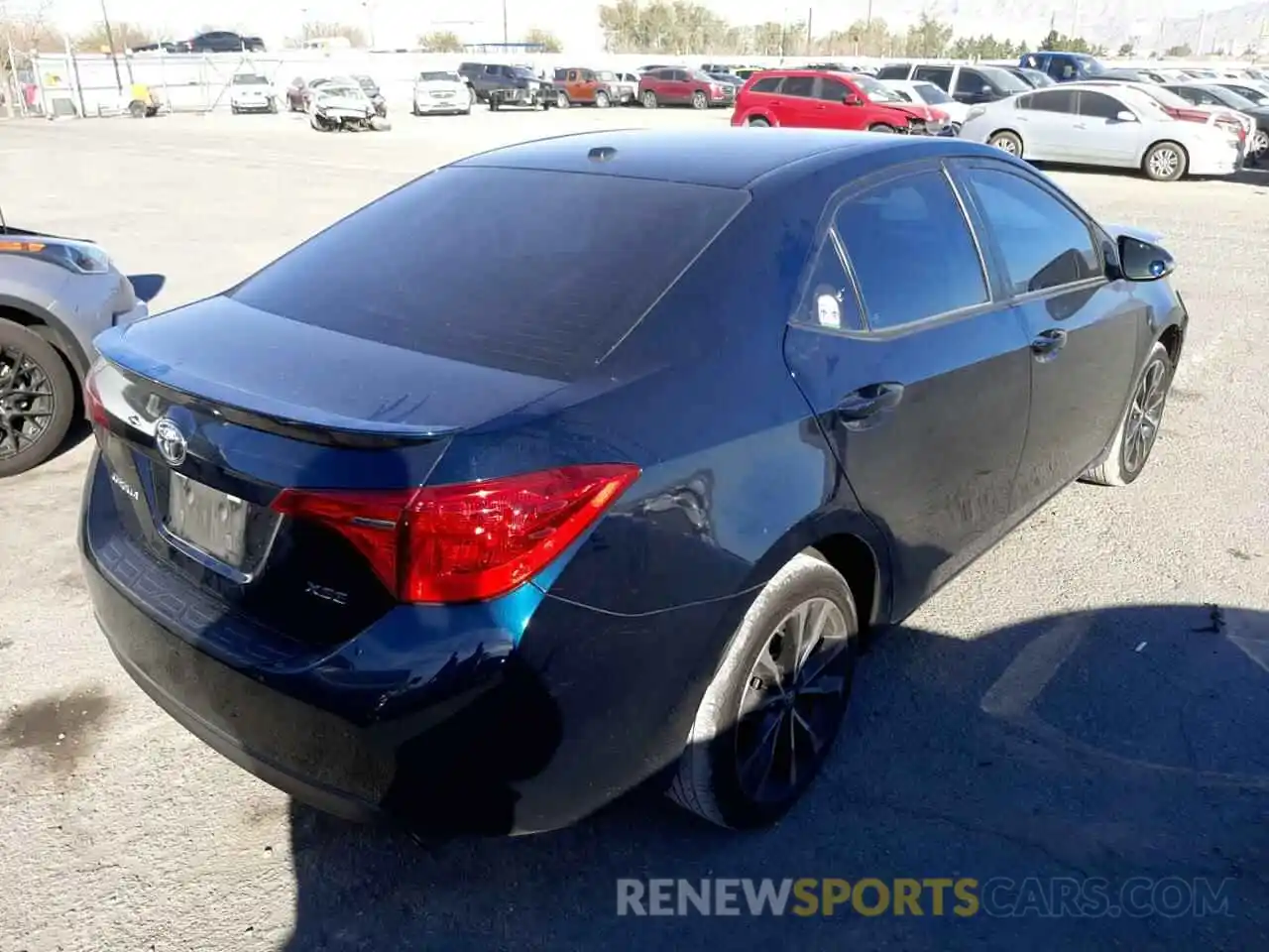 4 Photograph of a damaged car 5YFBURHE1KP856210 TOYOTA COROLLA 2019