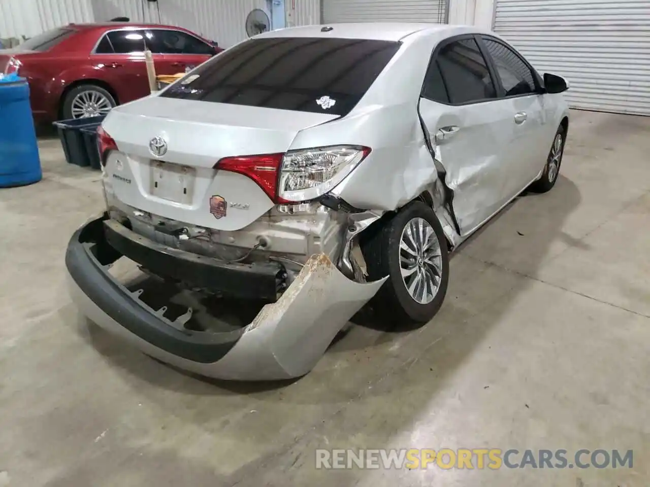 4 Photograph of a damaged car 5YFBURHE1KP856370 TOYOTA COROLLA 2019