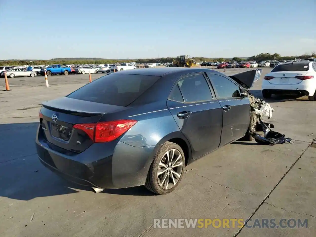 4 Photograph of a damaged car 5YFBURHE1KP856532 TOYOTA COROLLA 2019