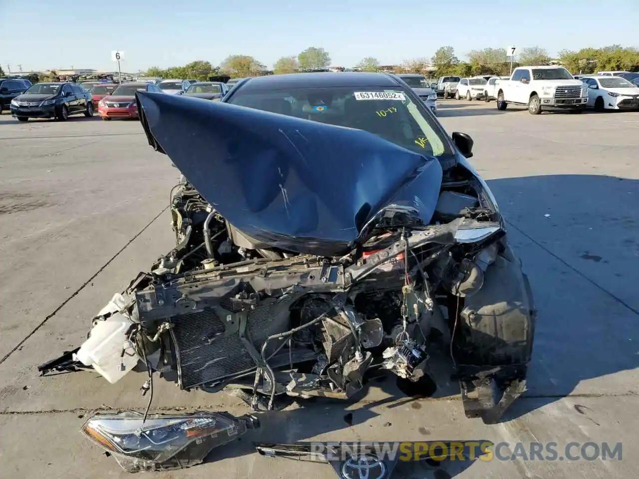 9 Photograph of a damaged car 5YFBURHE1KP856532 TOYOTA COROLLA 2019