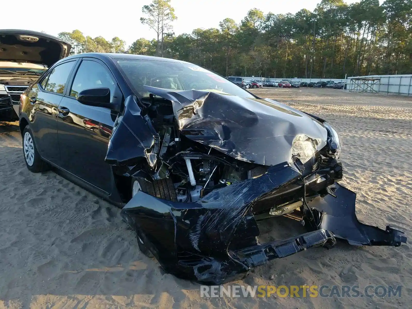 1 Photograph of a damaged car 5YFBURHE1KP857843 TOYOTA COROLLA 2019