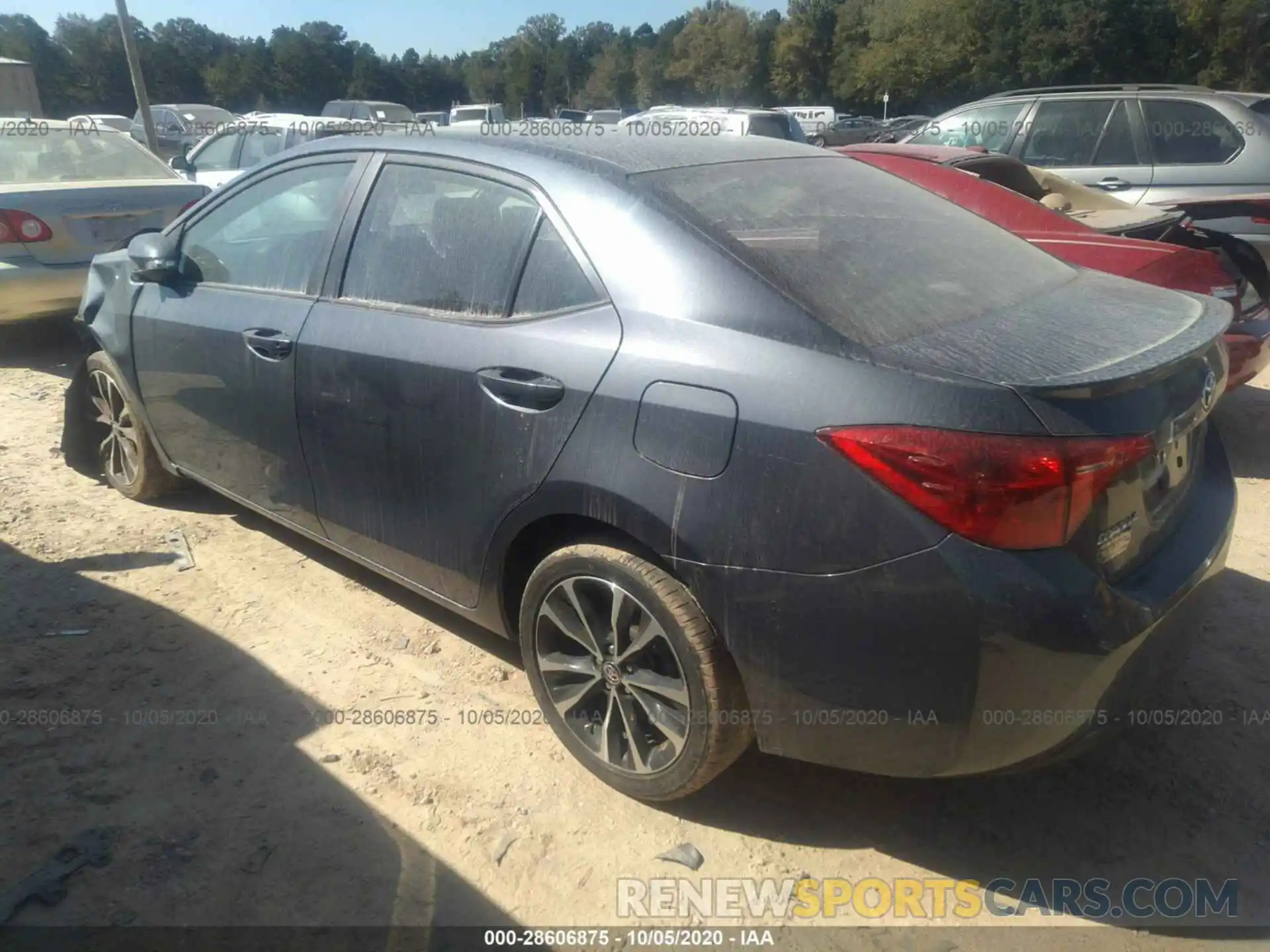 3 Photograph of a damaged car 5YFBURHE1KP858121 TOYOTA COROLLA 2019