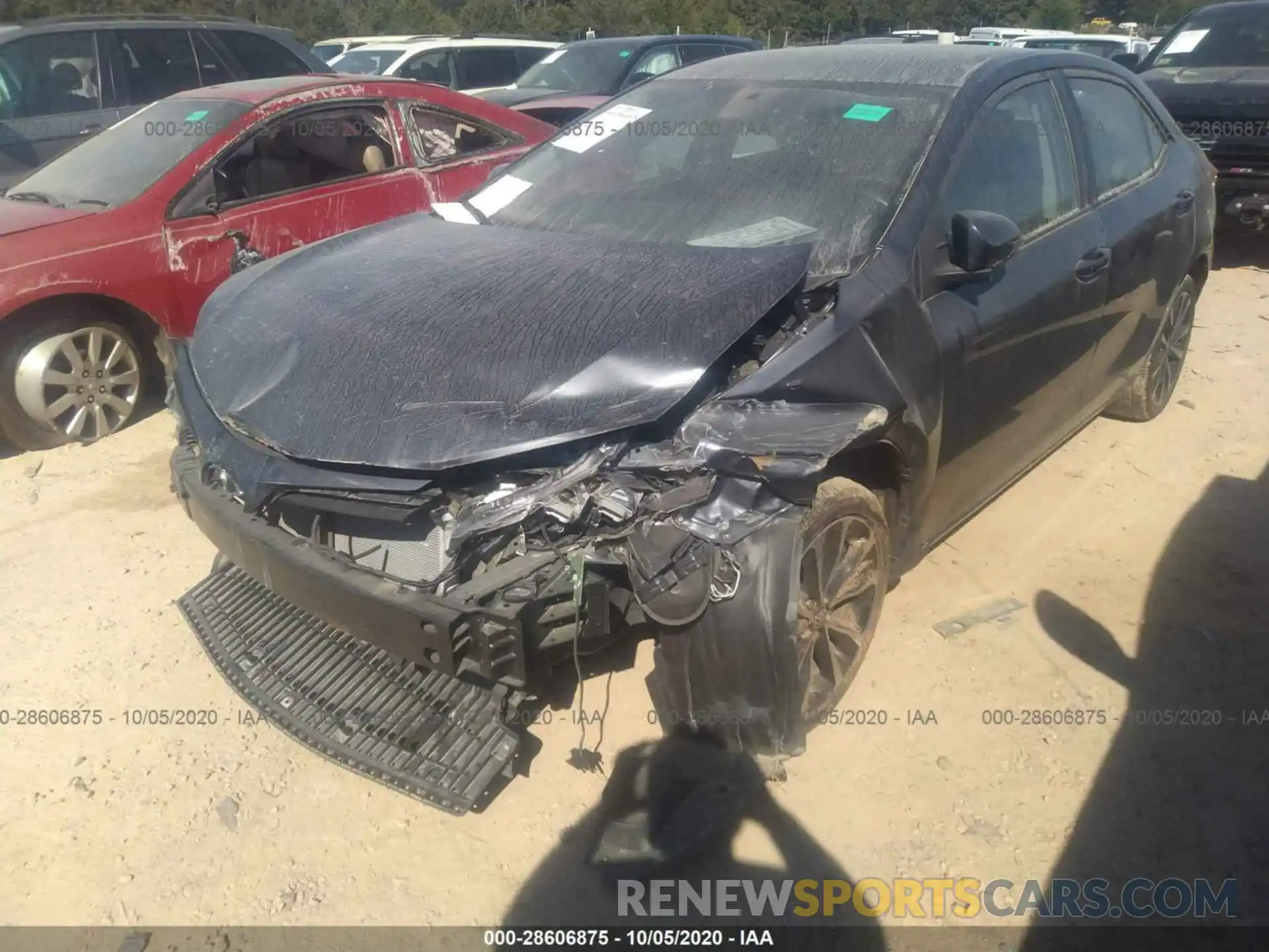 6 Photograph of a damaged car 5YFBURHE1KP858121 TOYOTA COROLLA 2019