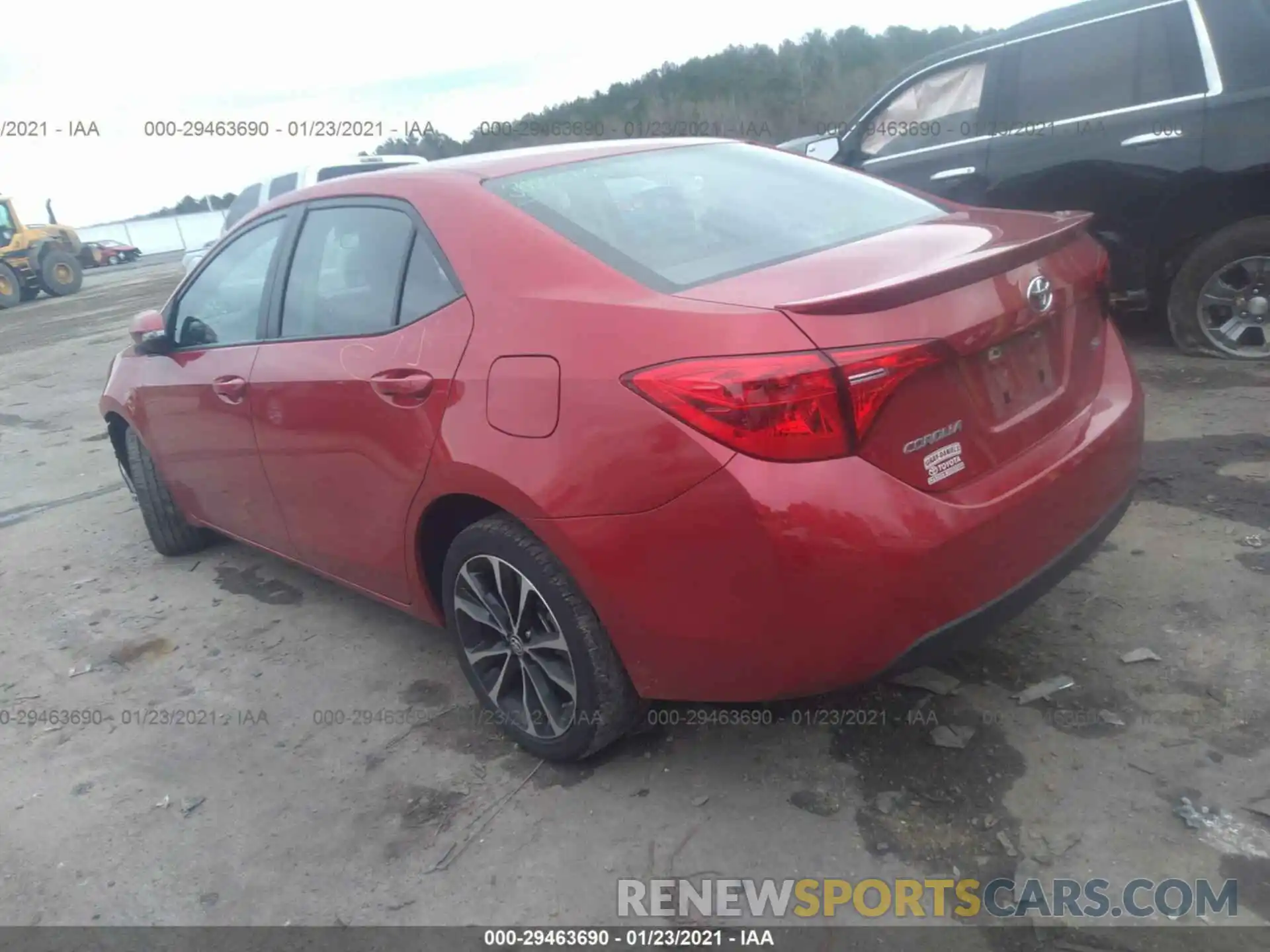 3 Photograph of a damaged car 5YFBURHE1KP858877 TOYOTA COROLLA 2019