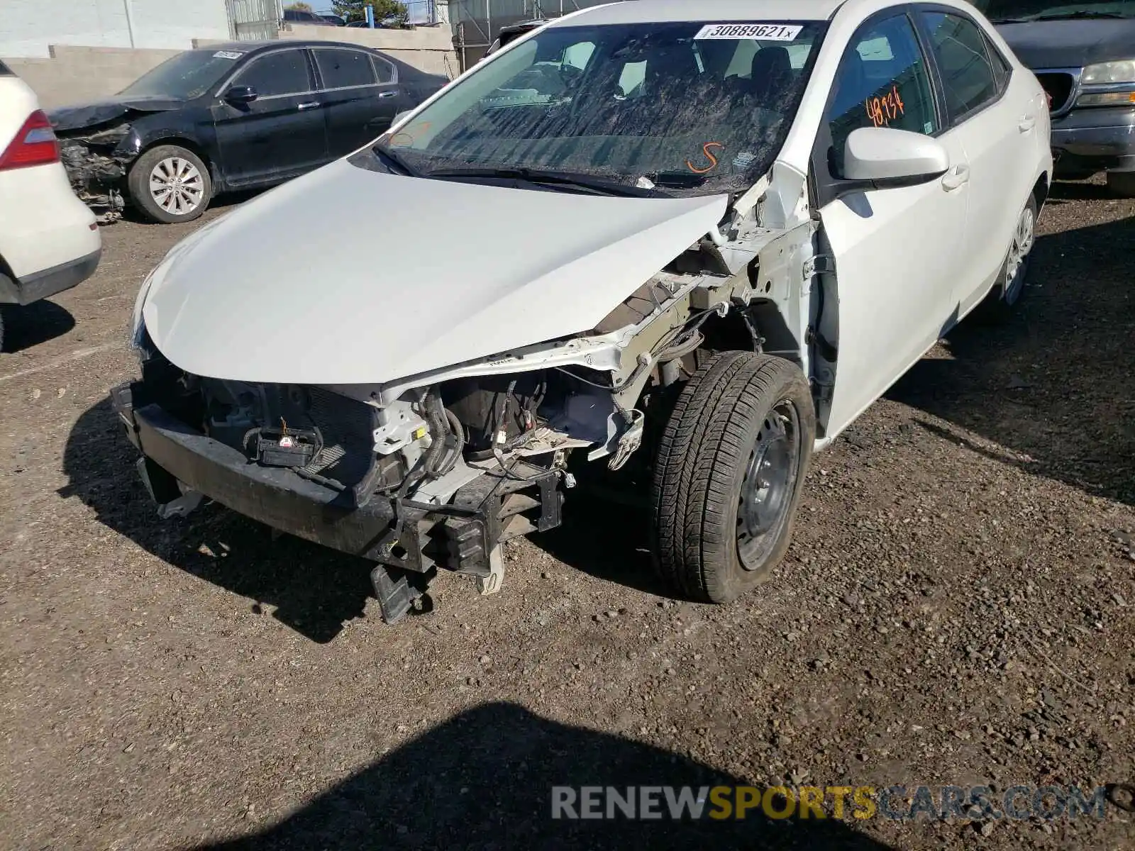 9 Photograph of a damaged car 5YFBURHE1KP858894 TOYOTA COROLLA 2019