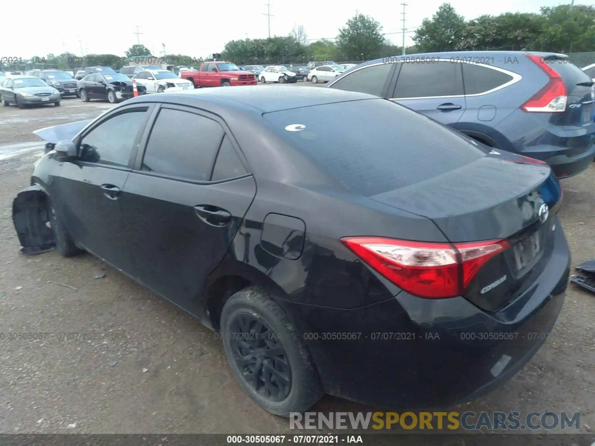 3 Photograph of a damaged car 5YFBURHE1KP859334 TOYOTA COROLLA 2019