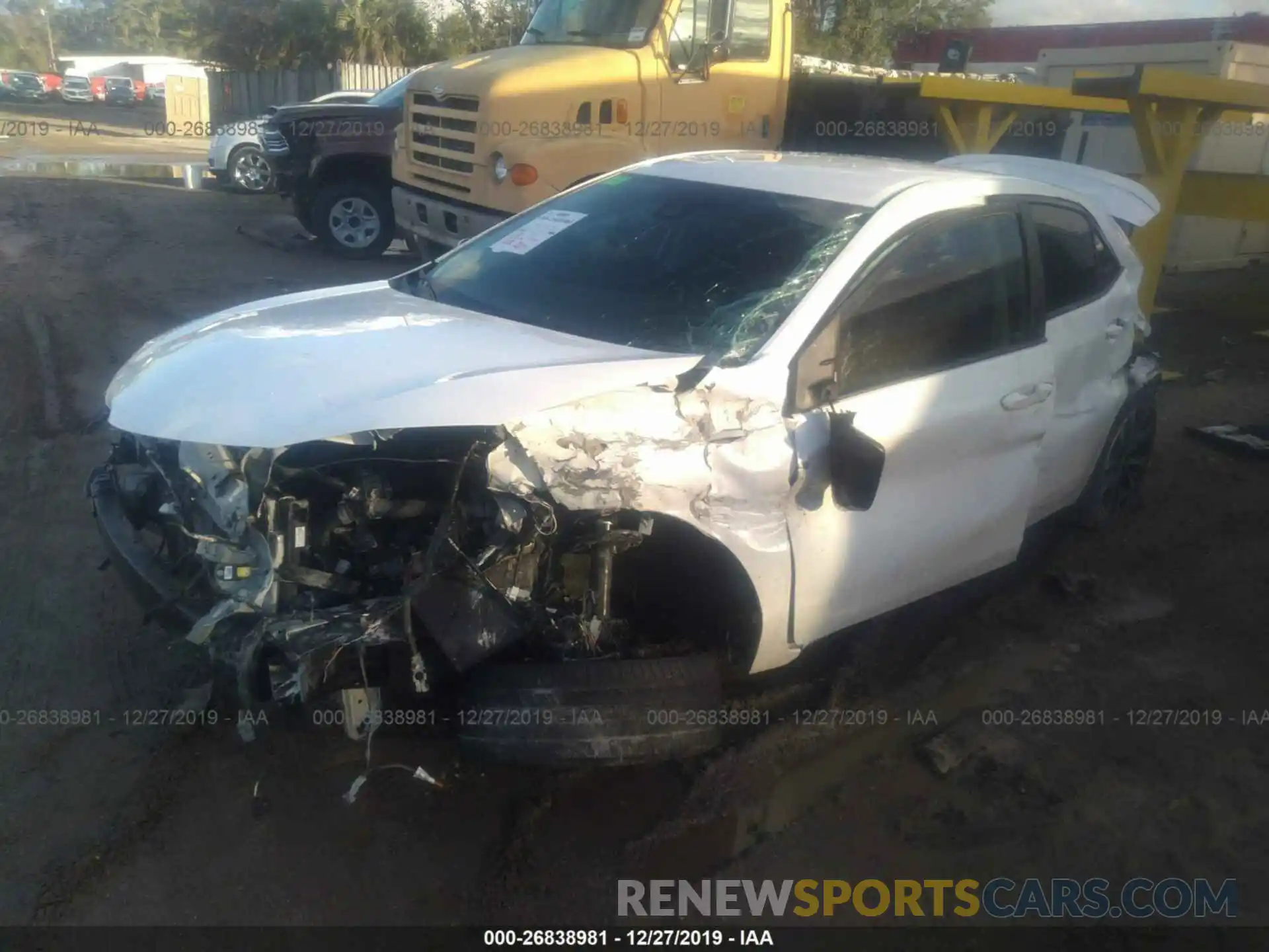 2 Photograph of a damaged car 5YFBURHE1KP859365 TOYOTA COROLLA 2019