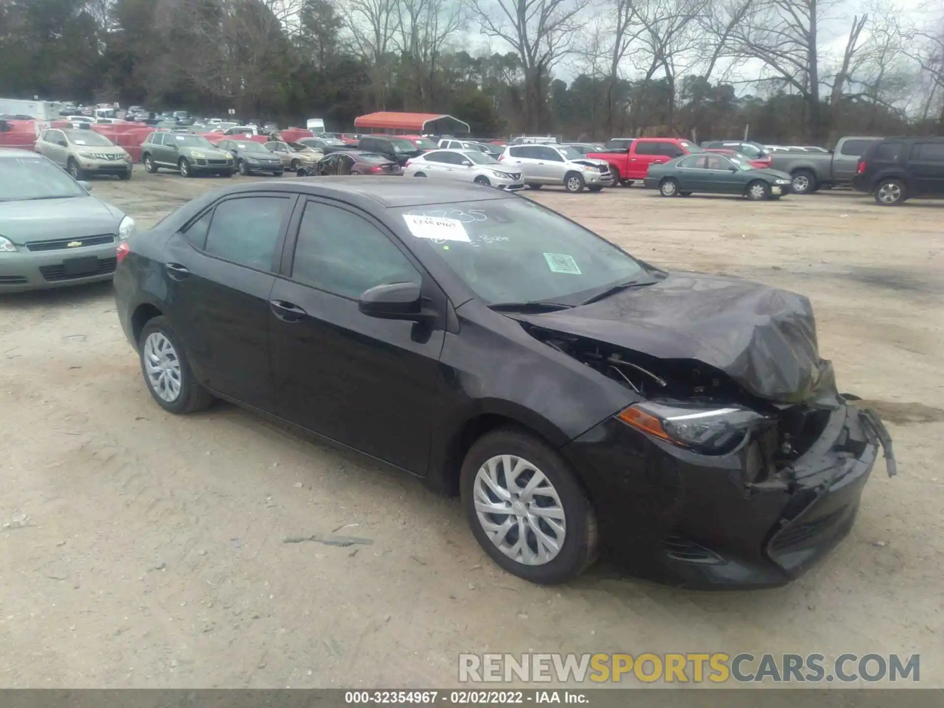 1 Photograph of a damaged car 5YFBURHE1KP859835 TOYOTA COROLLA 2019