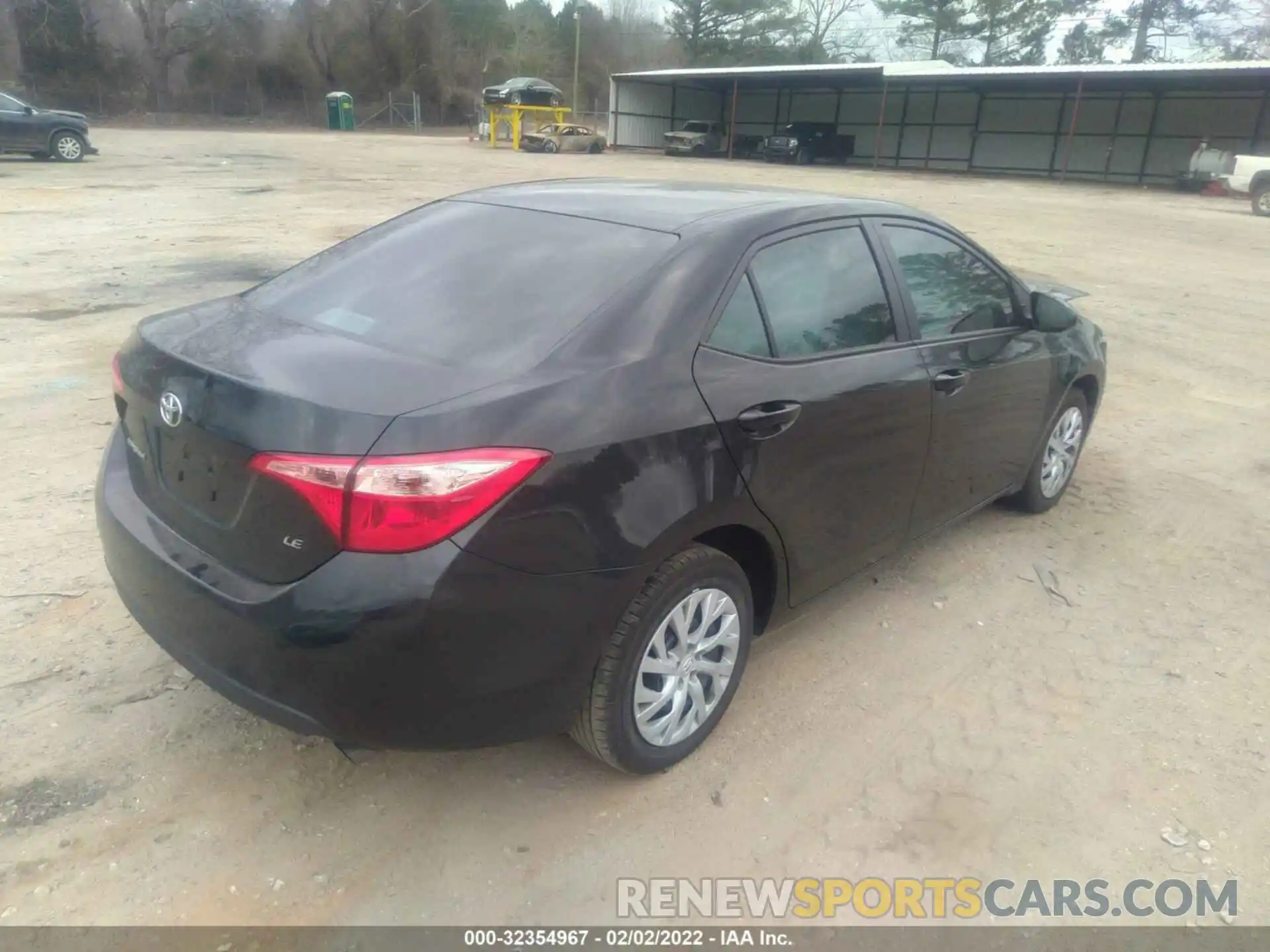 4 Photograph of a damaged car 5YFBURHE1KP859835 TOYOTA COROLLA 2019