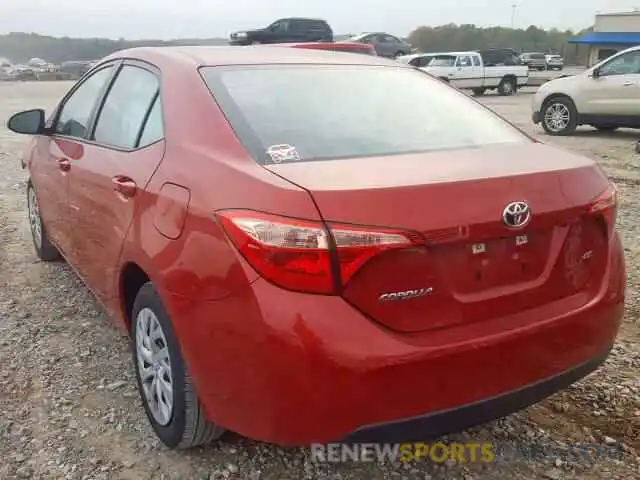 3 Photograph of a damaged car 5YFBURHE1KP860077 TOYOTA COROLLA 2019