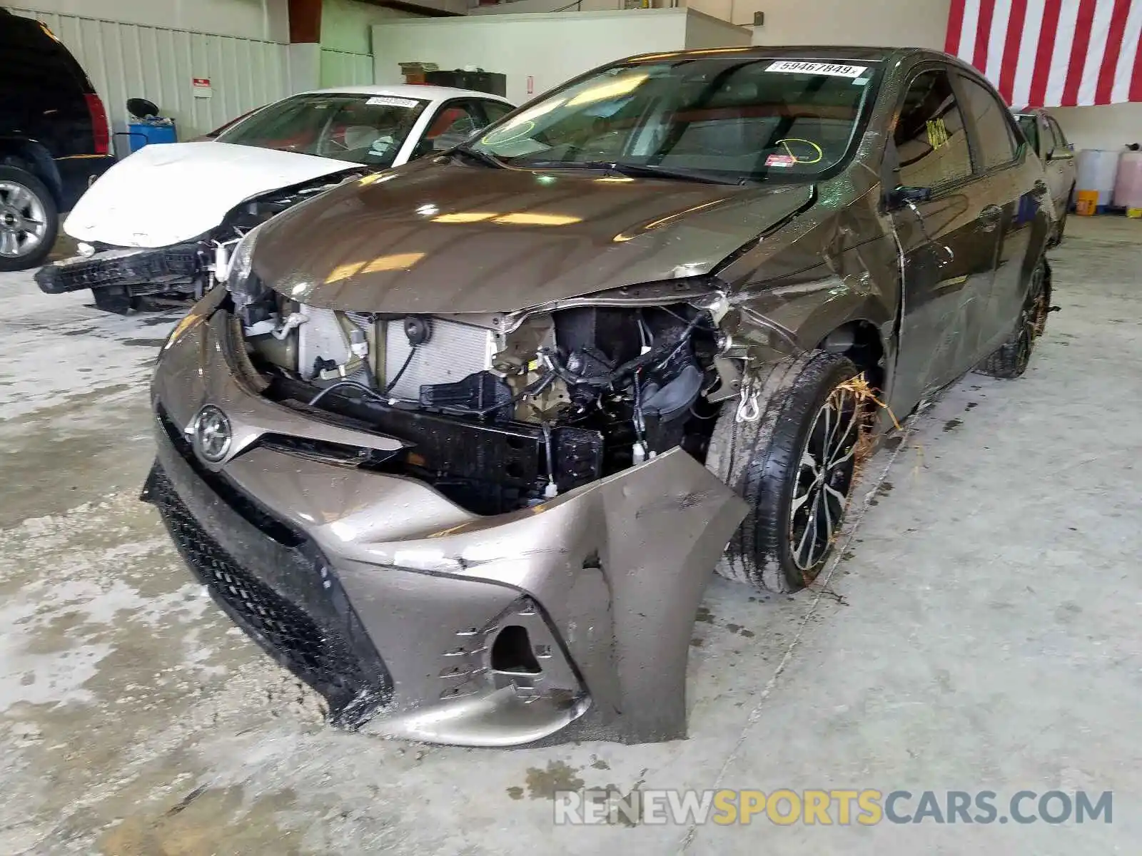 9 Photograph of a damaged car 5YFBURHE1KP860113 TOYOTA COROLLA 2019