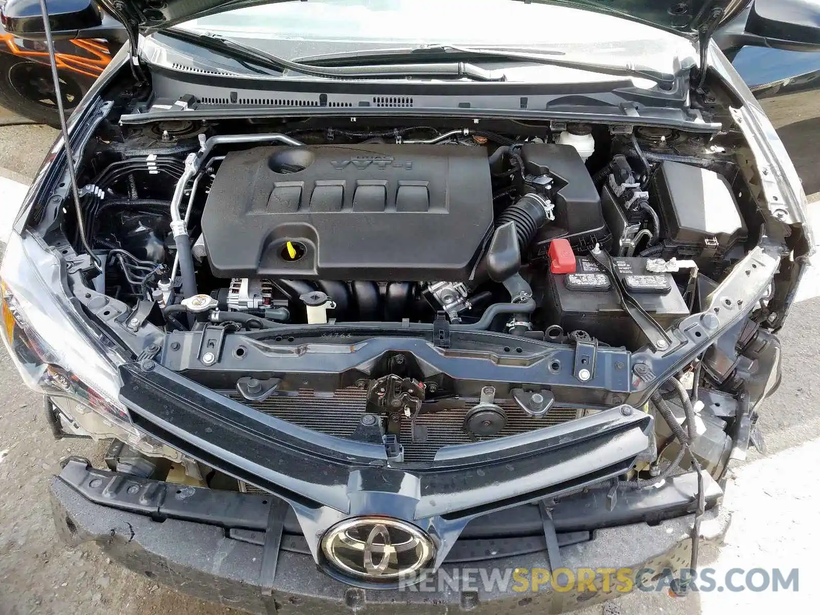 7 Photograph of a damaged car 5YFBURHE1KP860130 TOYOTA COROLLA 2019