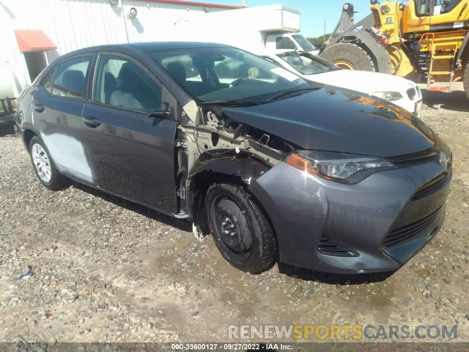 1 Photograph of a damaged car 5YFBURHE1KP860354 TOYOTA COROLLA 2019