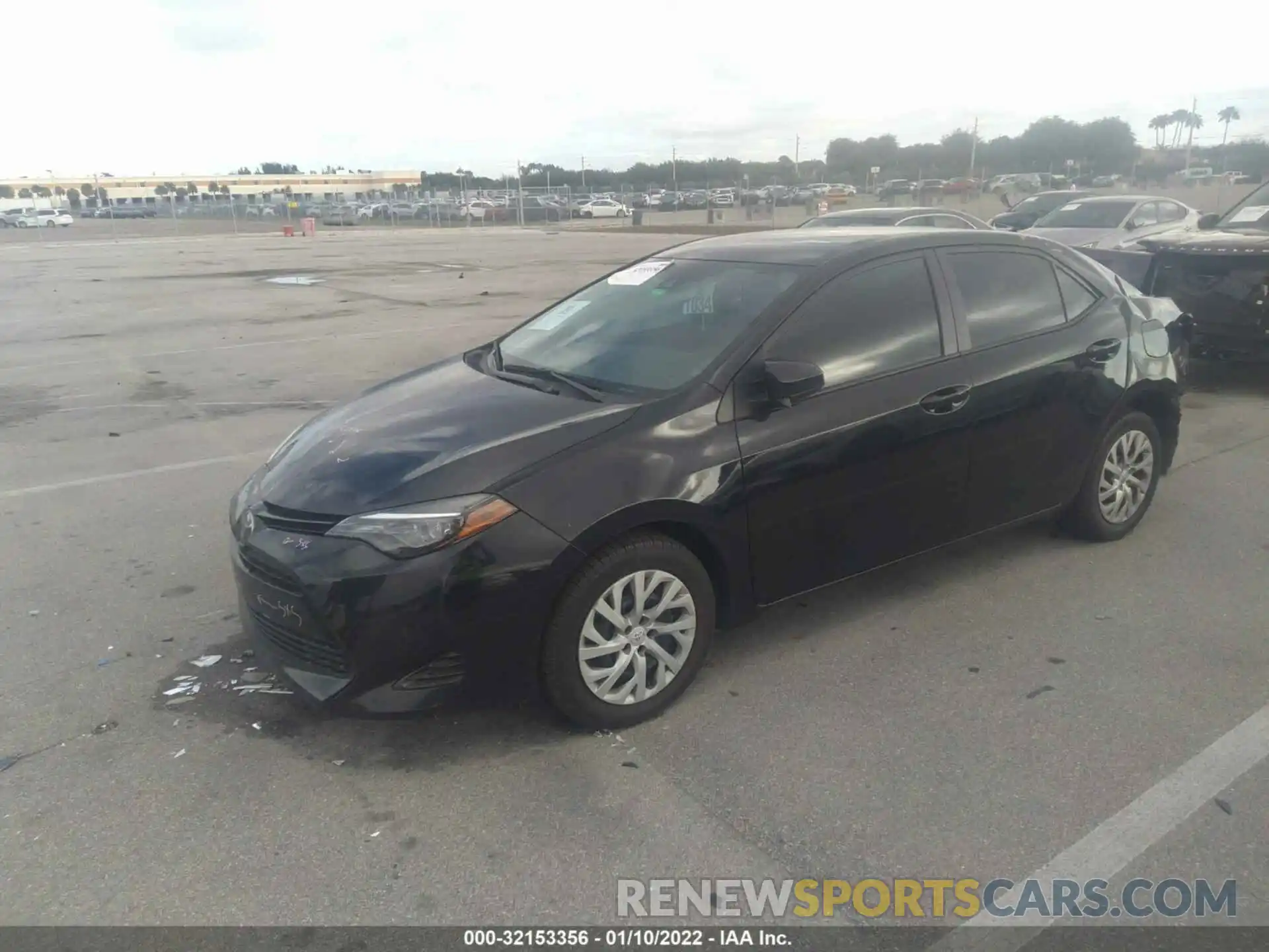 2 Photograph of a damaged car 5YFBURHE1KP860757 TOYOTA COROLLA 2019