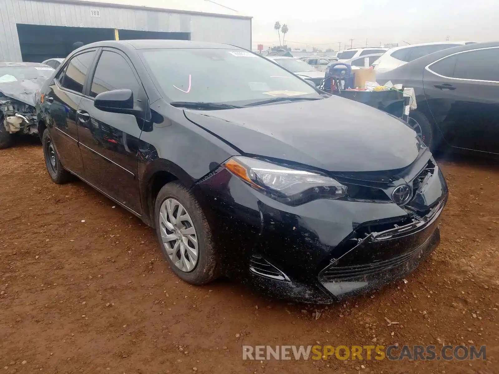 1 Photograph of a damaged car 5YFBURHE1KP861035 TOYOTA COROLLA 2019