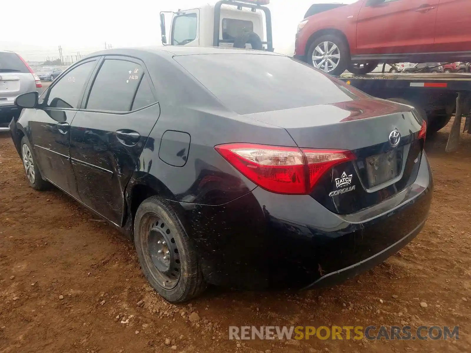 3 Photograph of a damaged car 5YFBURHE1KP861035 TOYOTA COROLLA 2019