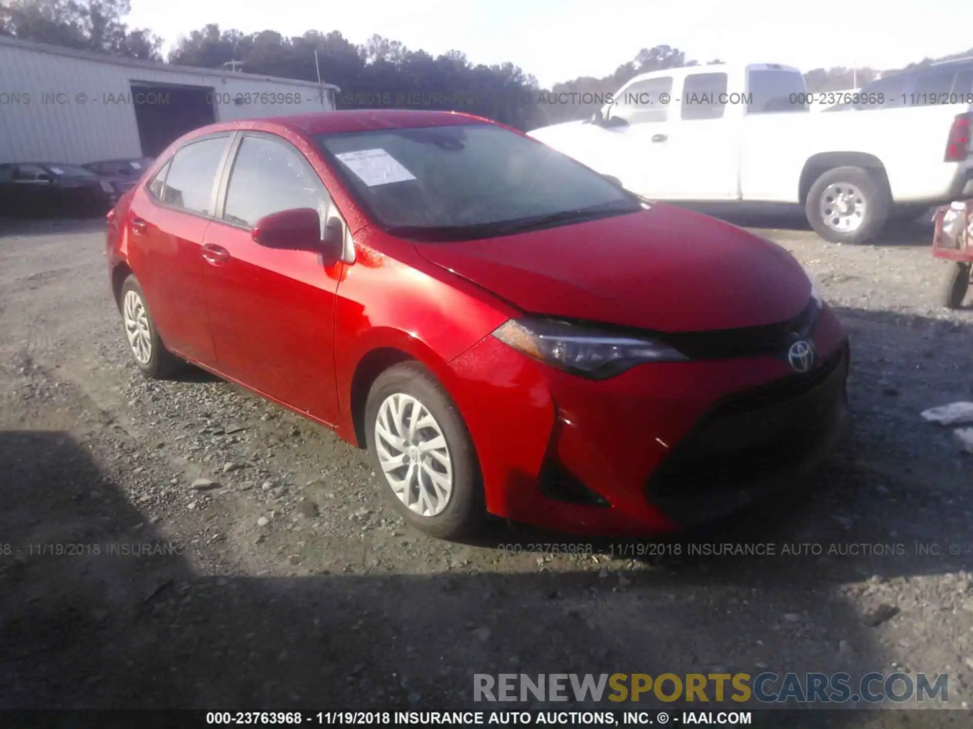 1 Photograph of a damaged car 5YFBURHE1KP861200 Toyota Corolla 2019