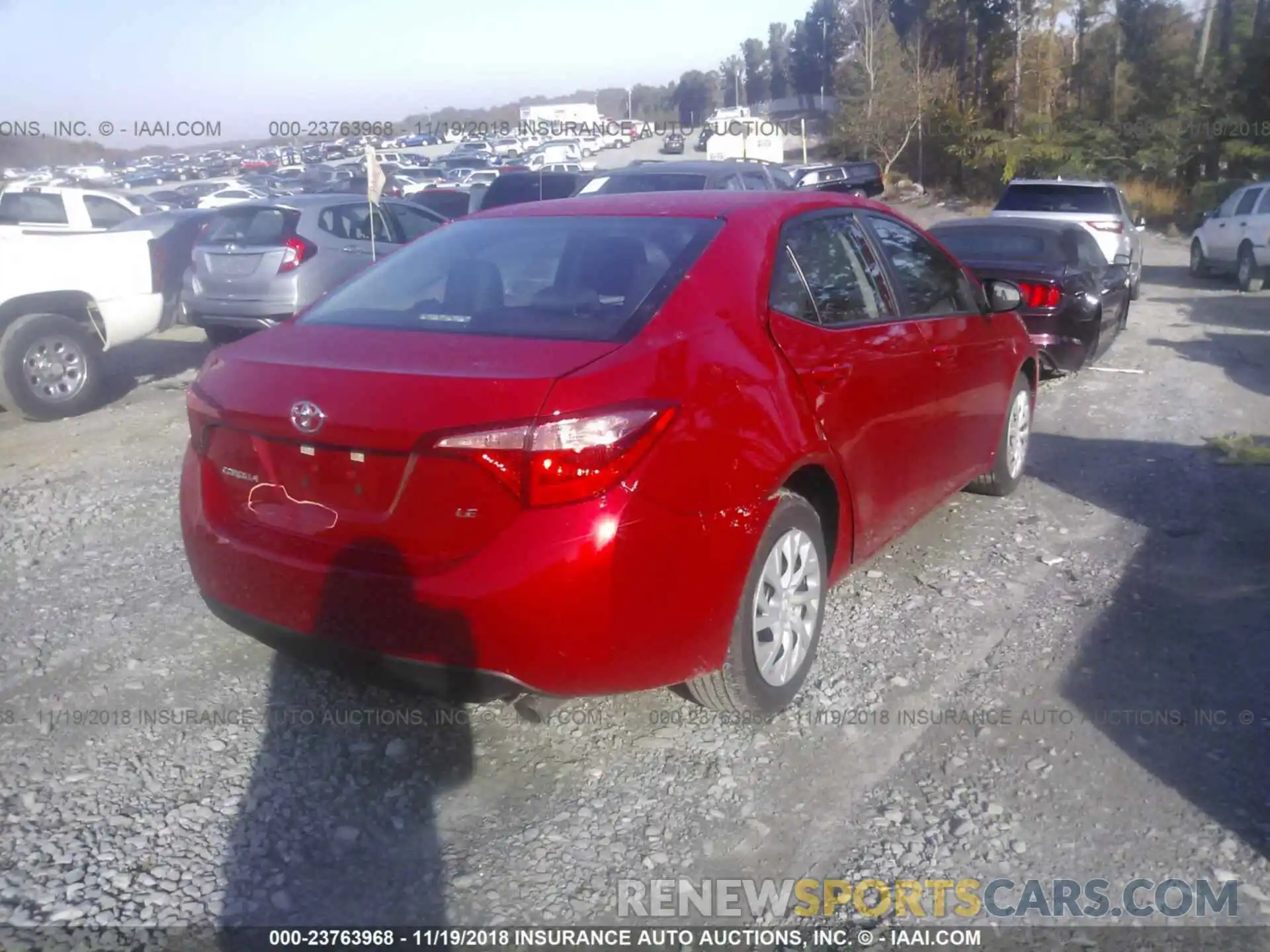 4 Photograph of a damaged car 5YFBURHE1KP861200 Toyota Corolla 2019