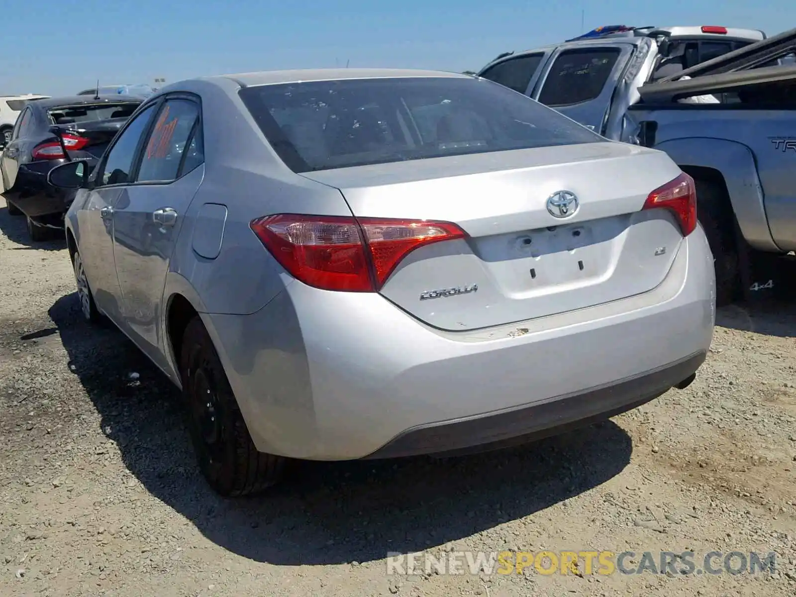 3 Photograph of a damaged car 5YFBURHE1KP861519 TOYOTA COROLLA 2019