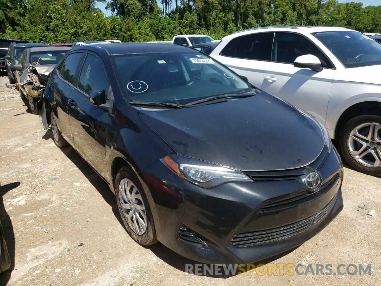 1 Photograph of a damaged car 5YFBURHE1KP861536 TOYOTA COROLLA 2019