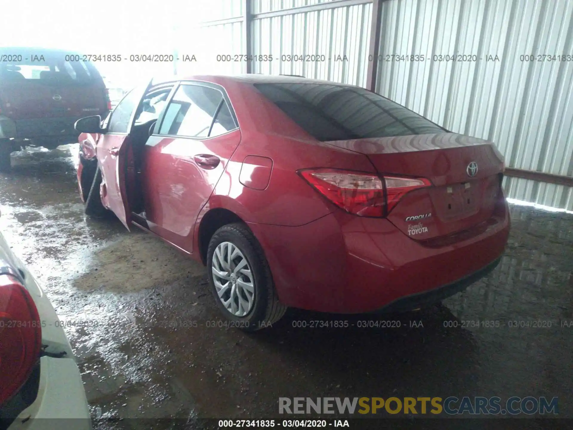 3 Photograph of a damaged car 5YFBURHE1KP861715 TOYOTA COROLLA 2019