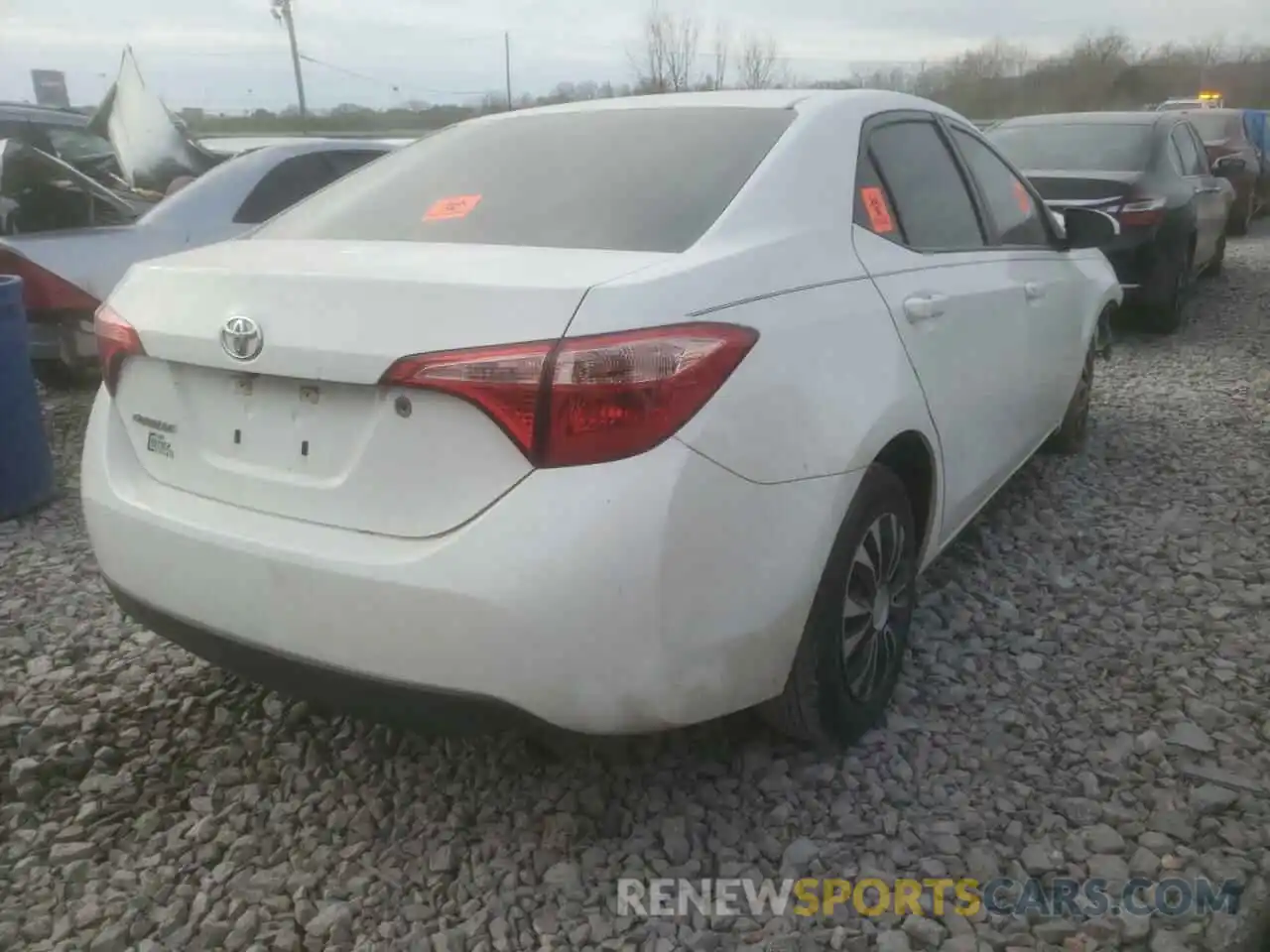 4 Photograph of a damaged car 5YFBURHE1KP862024 TOYOTA COROLLA 2019