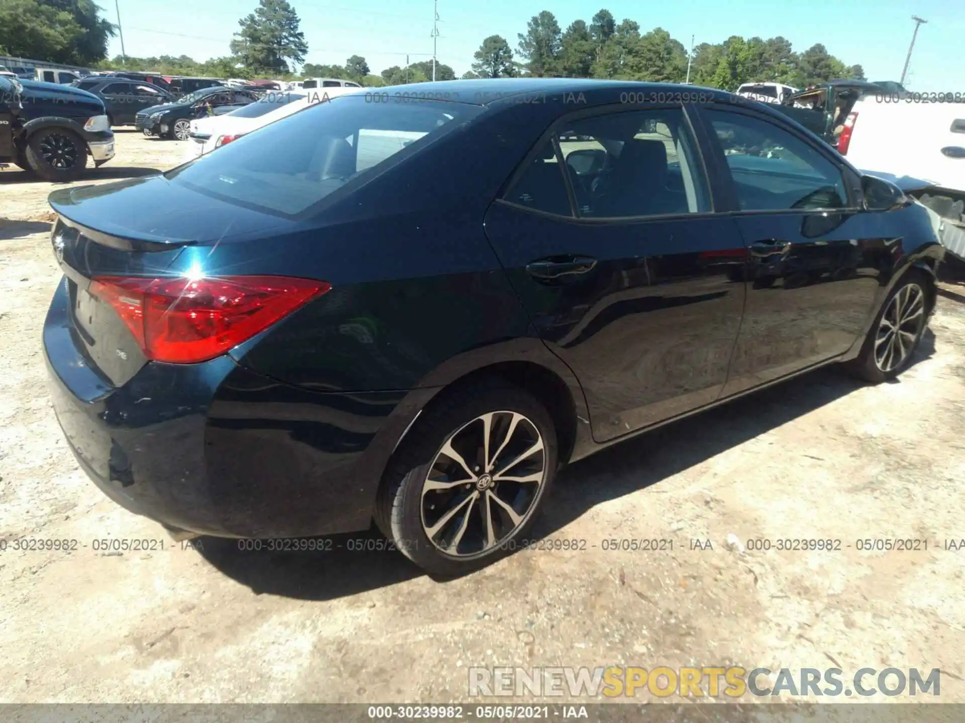 4 Photograph of a damaged car 5YFBURHE1KP862069 TOYOTA COROLLA 2019