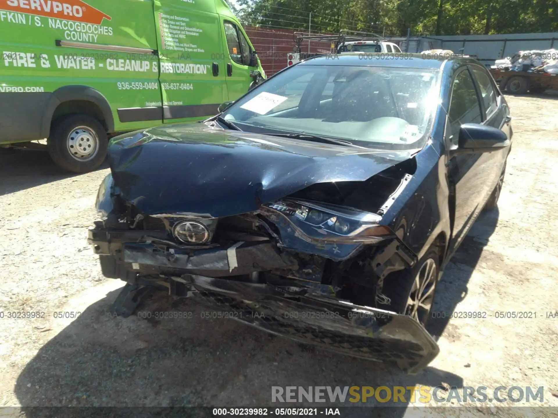 6 Photograph of a damaged car 5YFBURHE1KP862069 TOYOTA COROLLA 2019