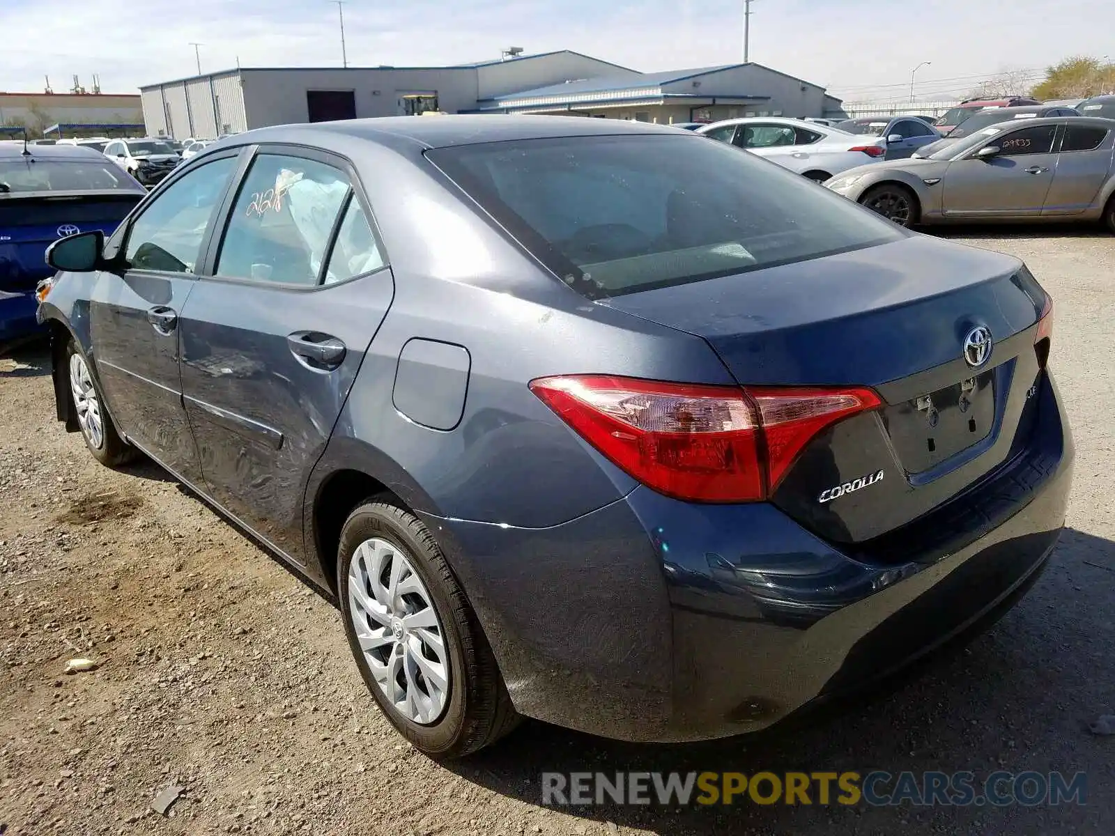 3 Photograph of a damaged car 5YFBURHE1KP862136 TOYOTA COROLLA 2019