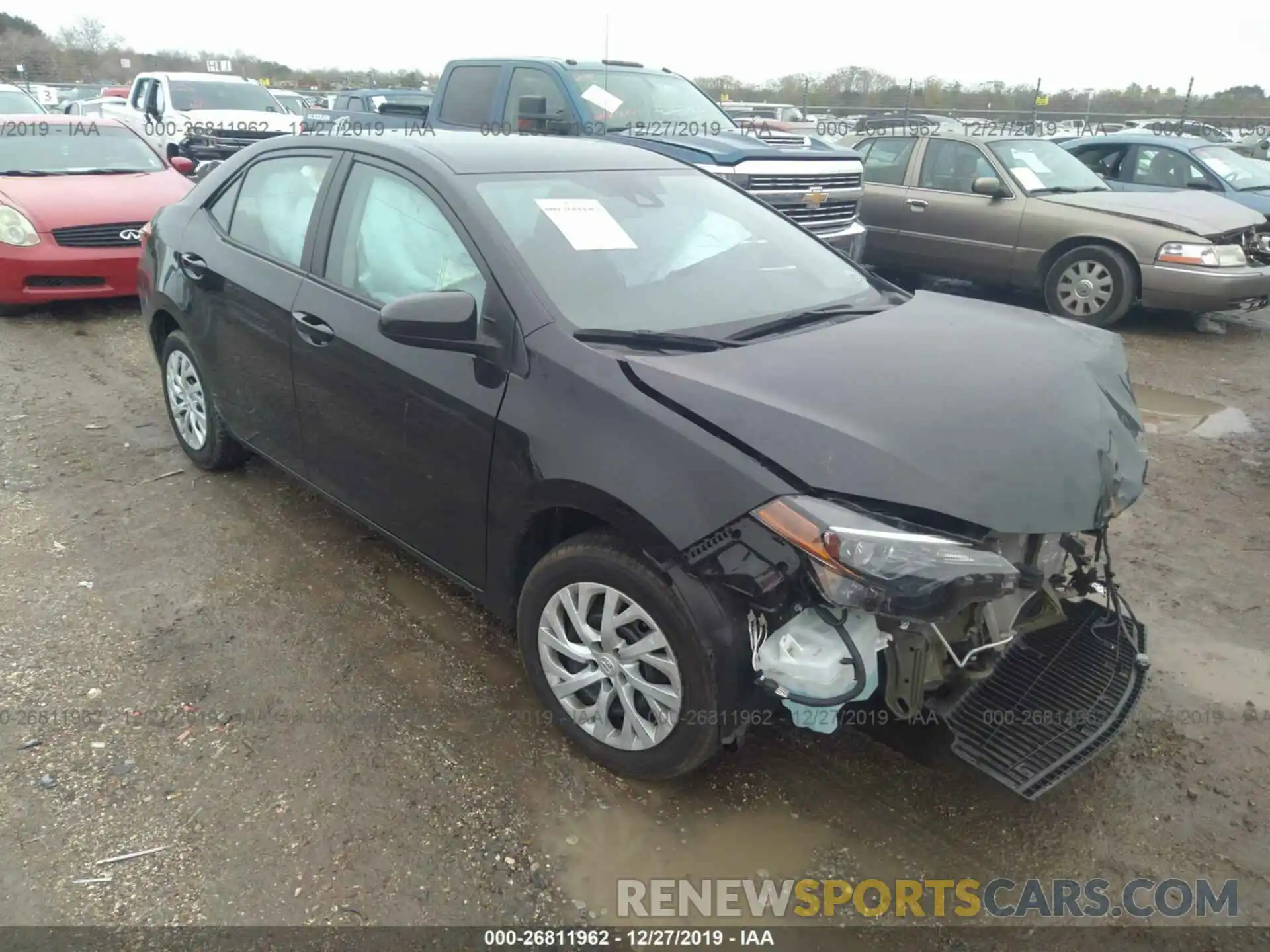 1 Photograph of a damaged car 5YFBURHE1KP862248 TOYOTA COROLLA 2019