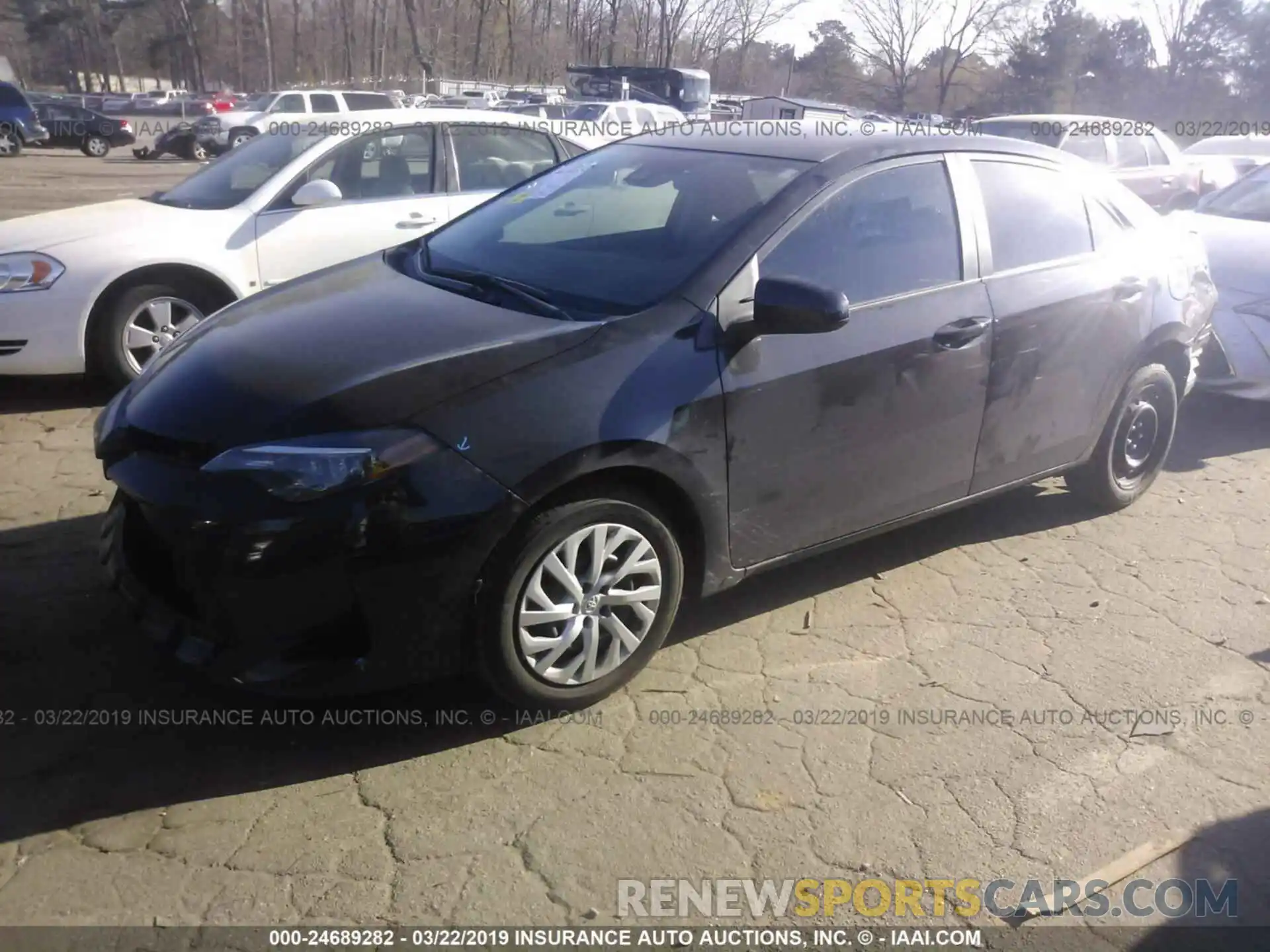 2 Photograph of a damaged car 5YFBURHE1KP862380 TOYOTA COROLLA 2019