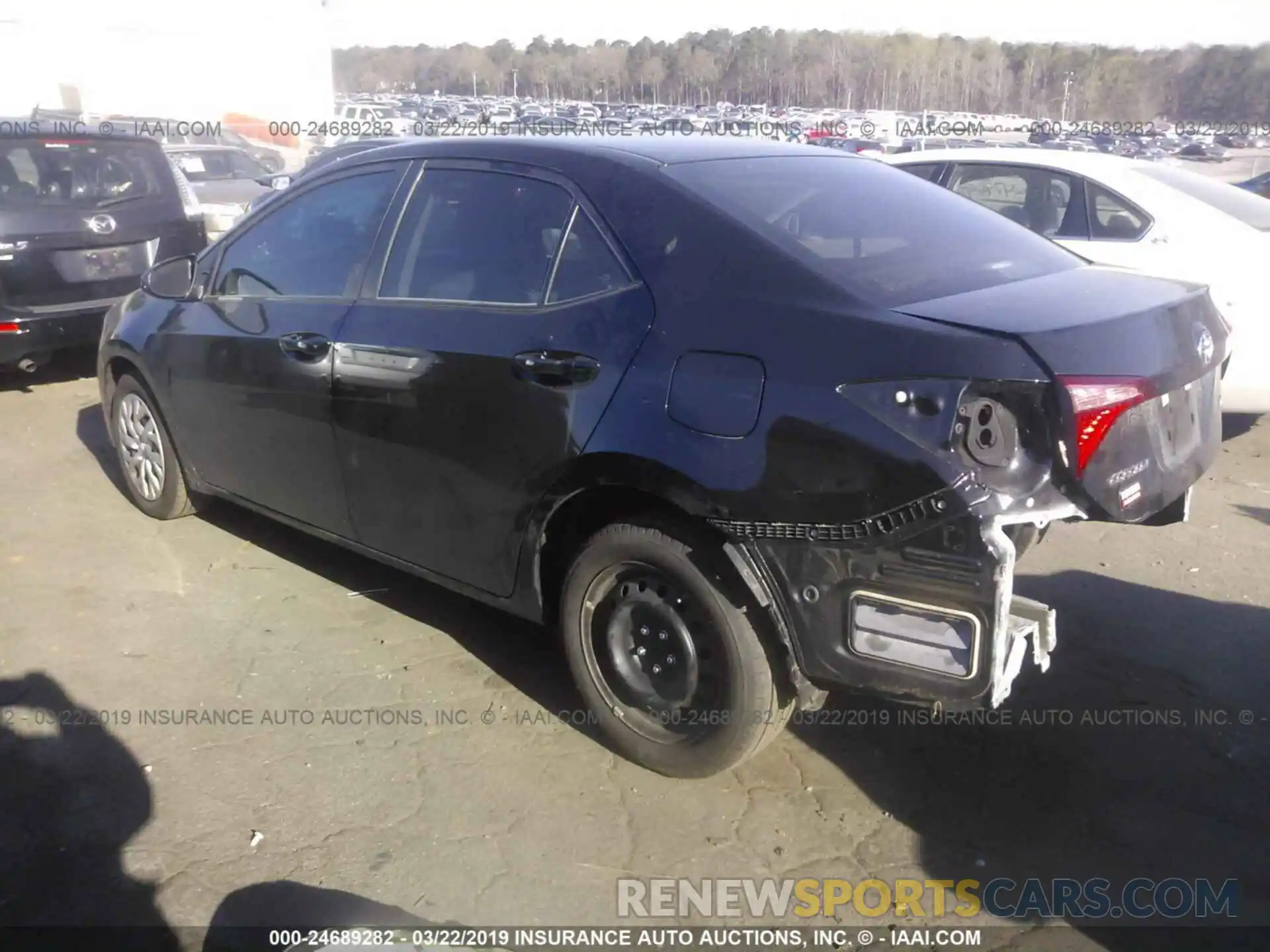 3 Photograph of a damaged car 5YFBURHE1KP862380 TOYOTA COROLLA 2019