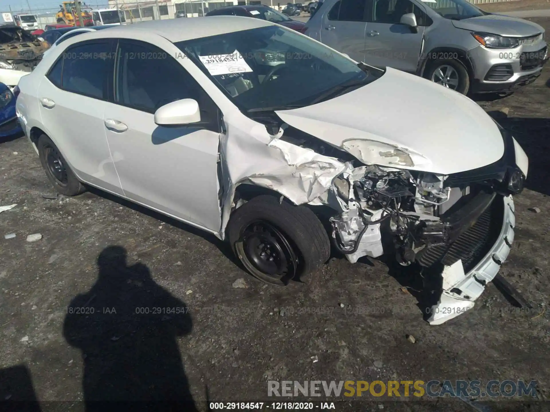 1 Photograph of a damaged car 5YFBURHE1KP862413 TOYOTA COROLLA 2019