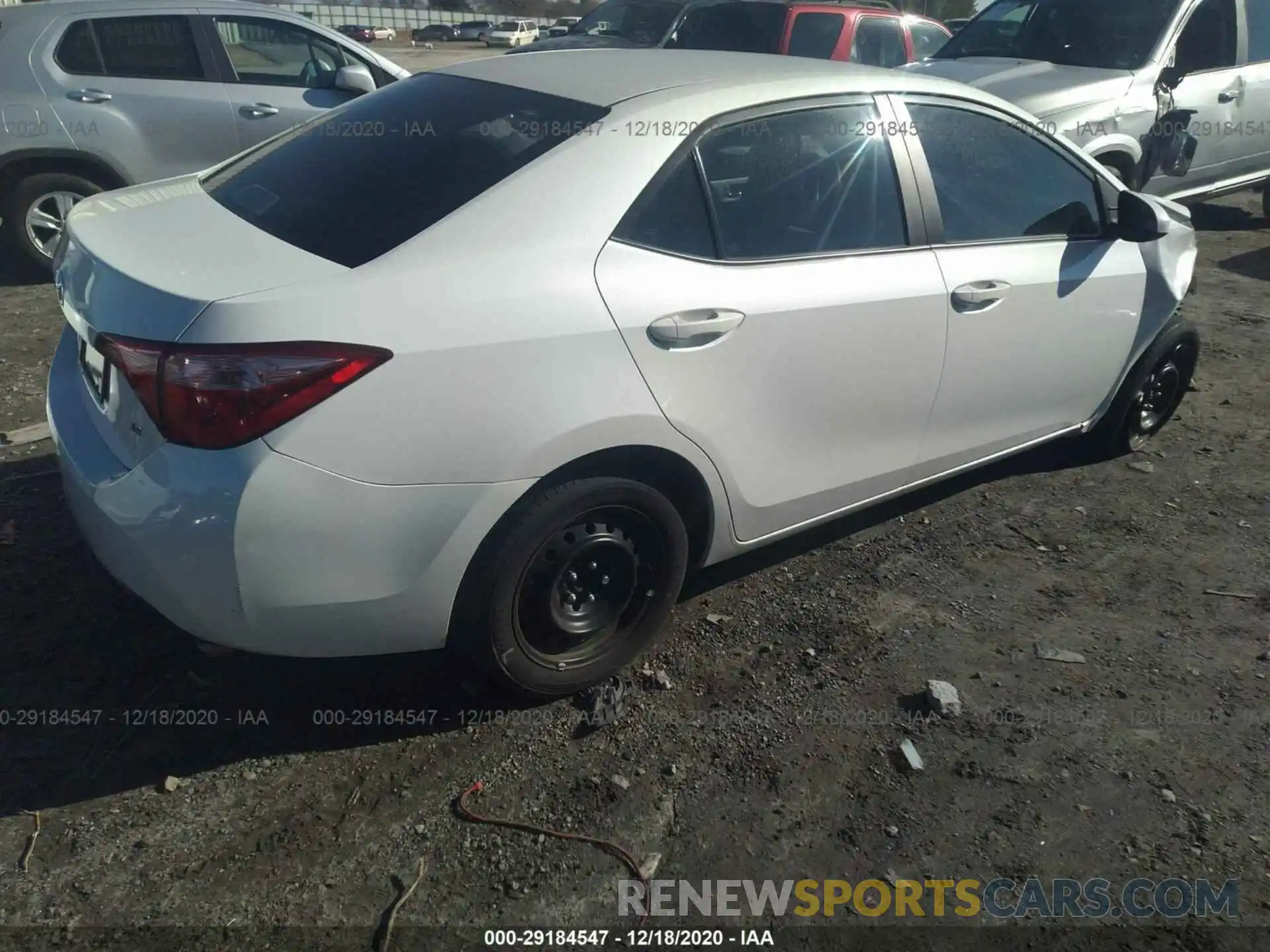 4 Photograph of a damaged car 5YFBURHE1KP862413 TOYOTA COROLLA 2019