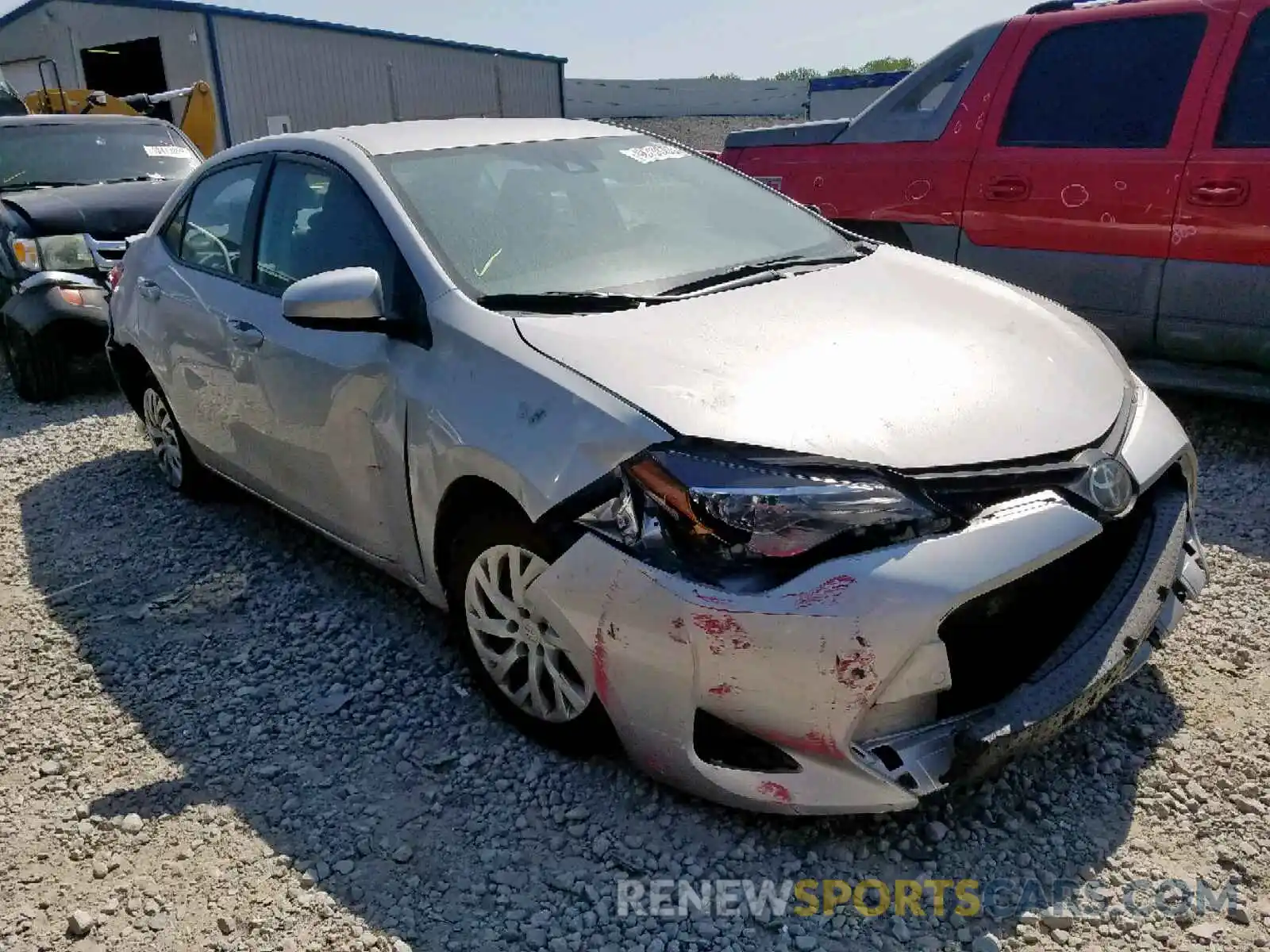 1 Photograph of a damaged car 5YFBURHE1KP863500 TOYOTA COROLLA 2019