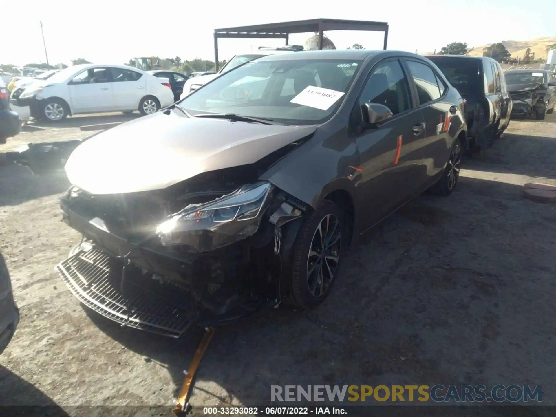 6 Photograph of a damaged car 5YFBURHE1KP863545 TOYOTA COROLLA 2019