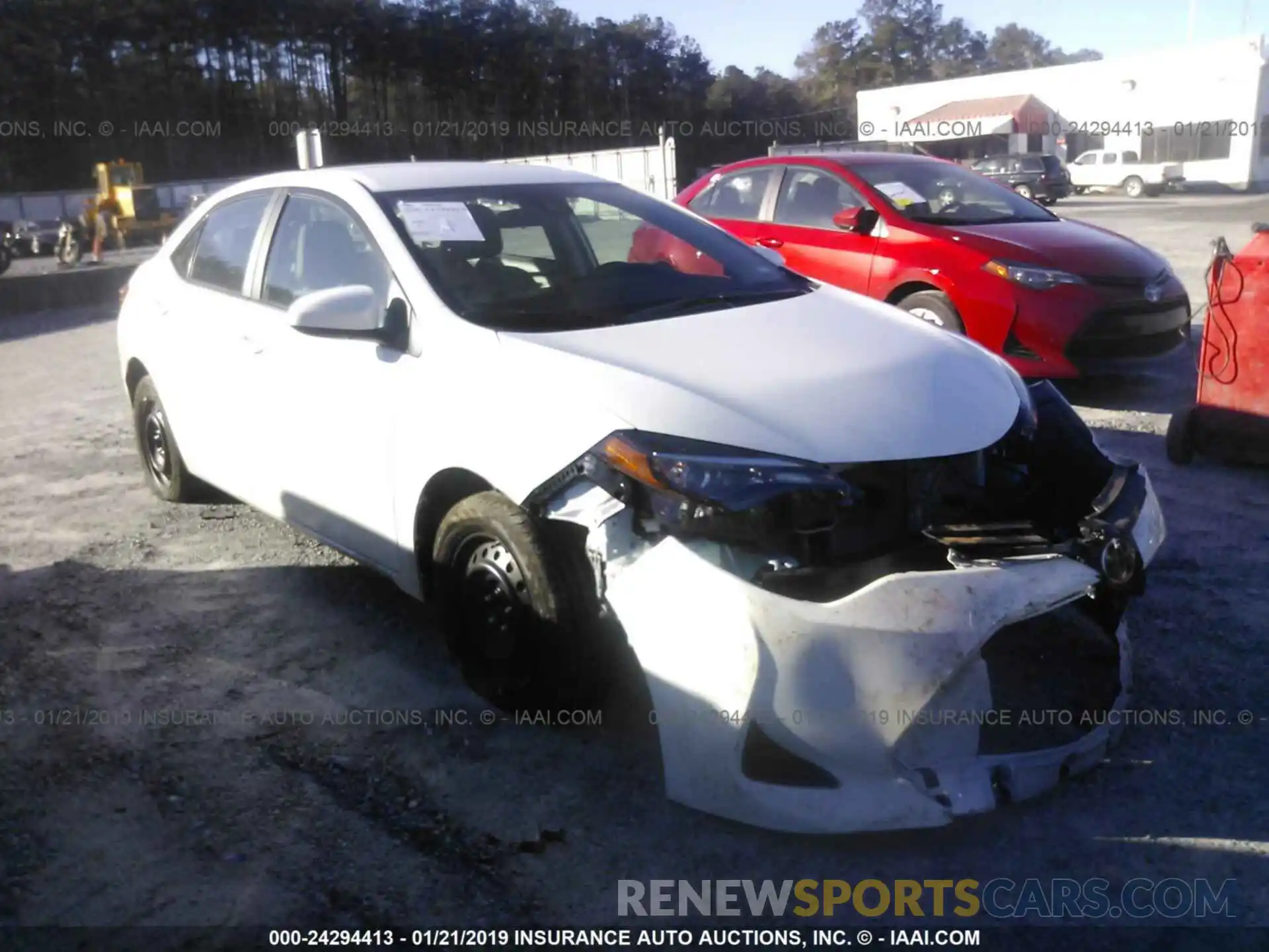 1 Photograph of a damaged car 5YFBURHE1KP863965 TOYOTA COROLLA 2019