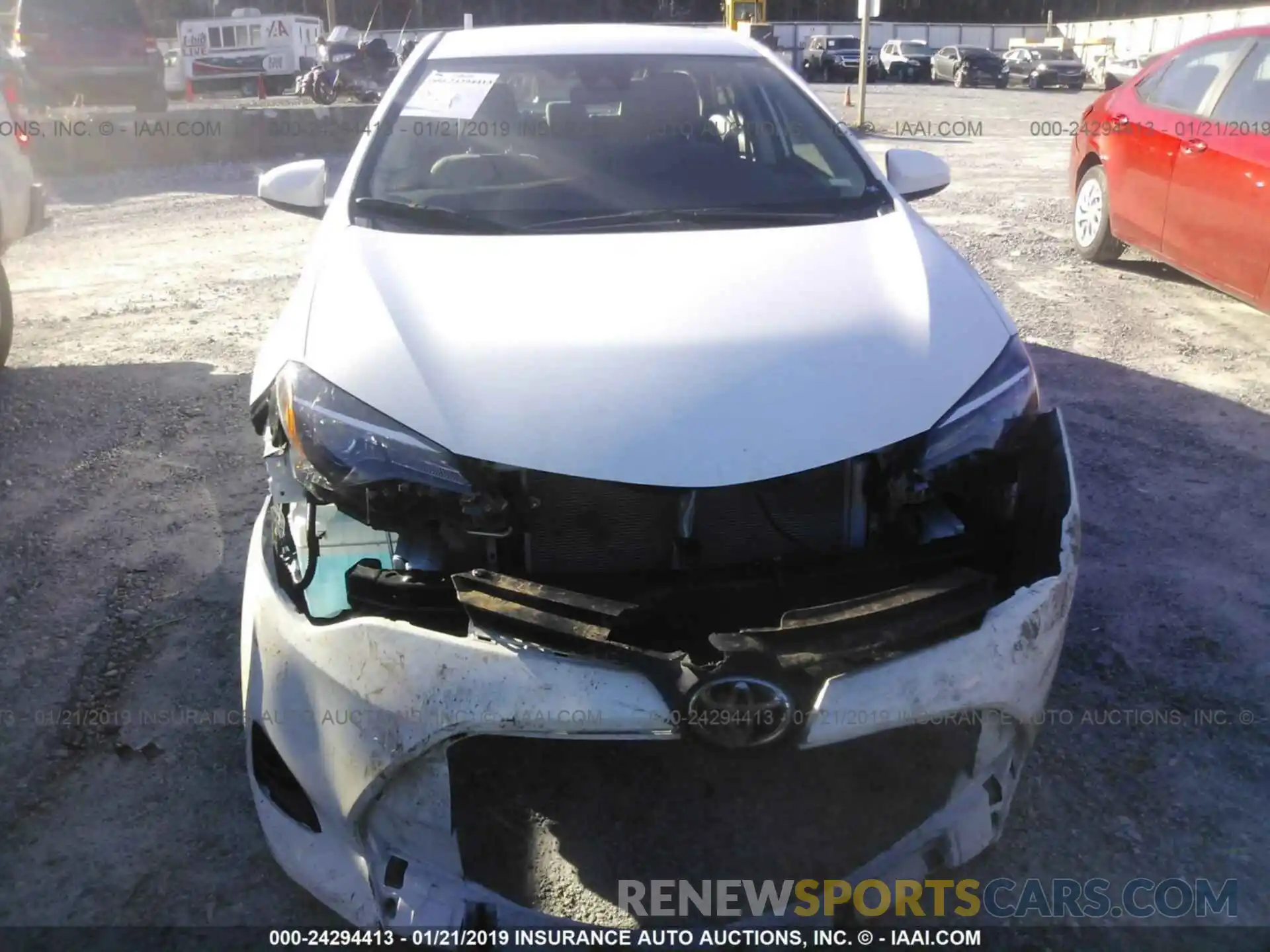 6 Photograph of a damaged car 5YFBURHE1KP863965 TOYOTA COROLLA 2019