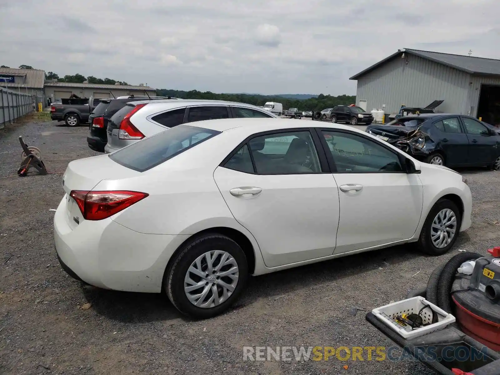 9 Photograph of a damaged car 5YFBURHE1KP864341 TOYOTA COROLLA 2019