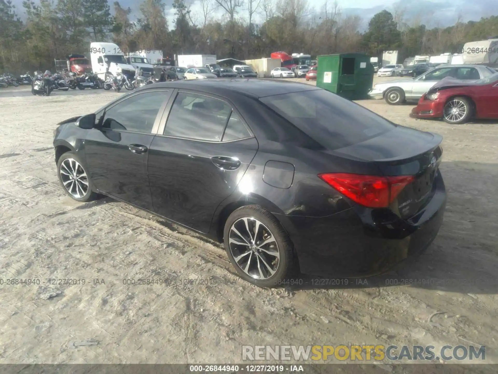 3 Photograph of a damaged car 5YFBURHE1KP865814 TOYOTA COROLLA 2019