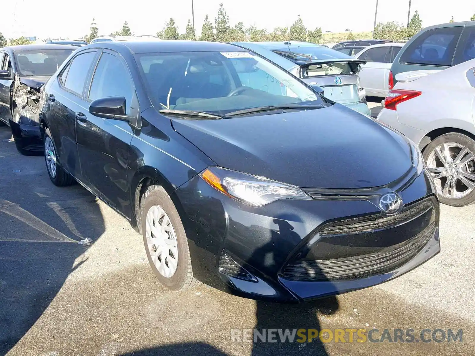 1 Photograph of a damaged car 5YFBURHE1KP865893 TOYOTA COROLLA 2019