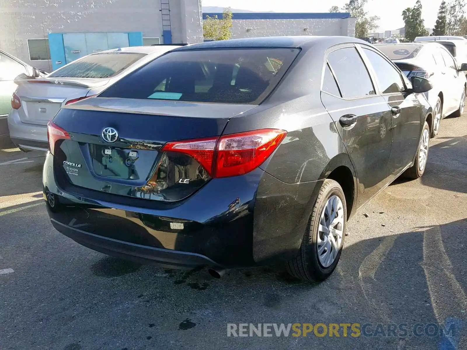 4 Photograph of a damaged car 5YFBURHE1KP865893 TOYOTA COROLLA 2019