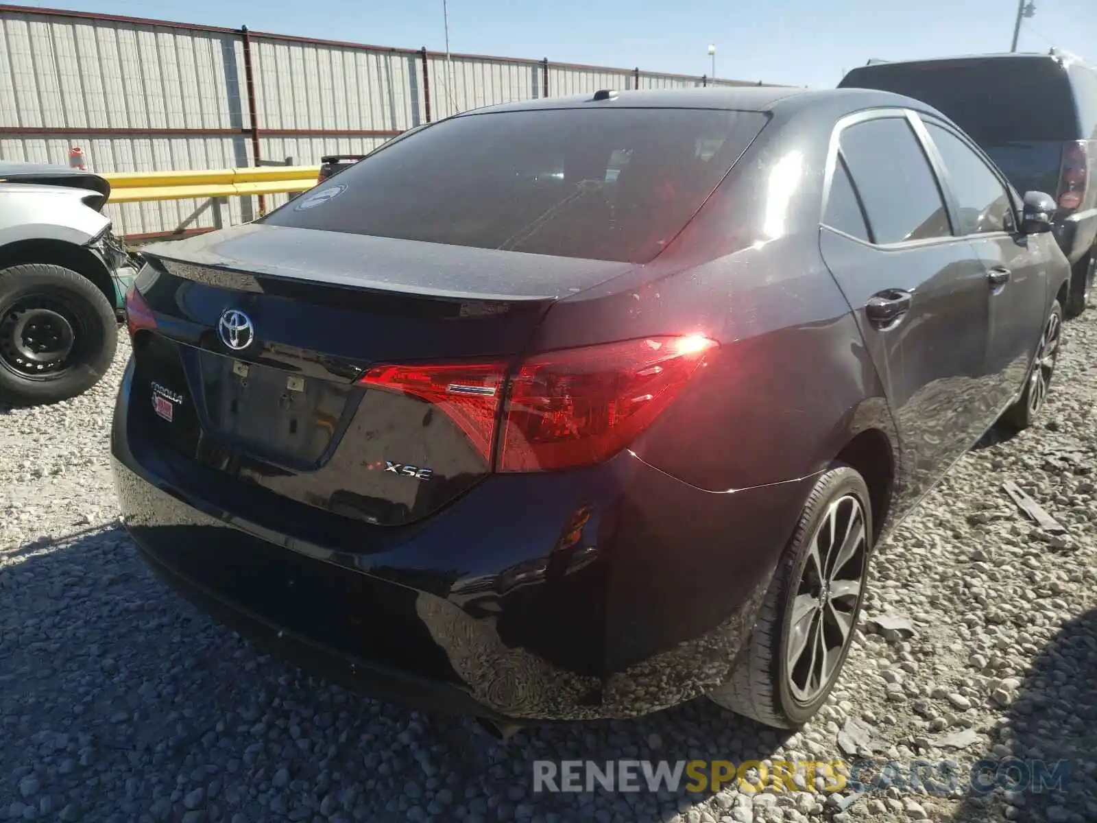 4 Photograph of a damaged car 5YFBURHE1KP866011 TOYOTA COROLLA 2019