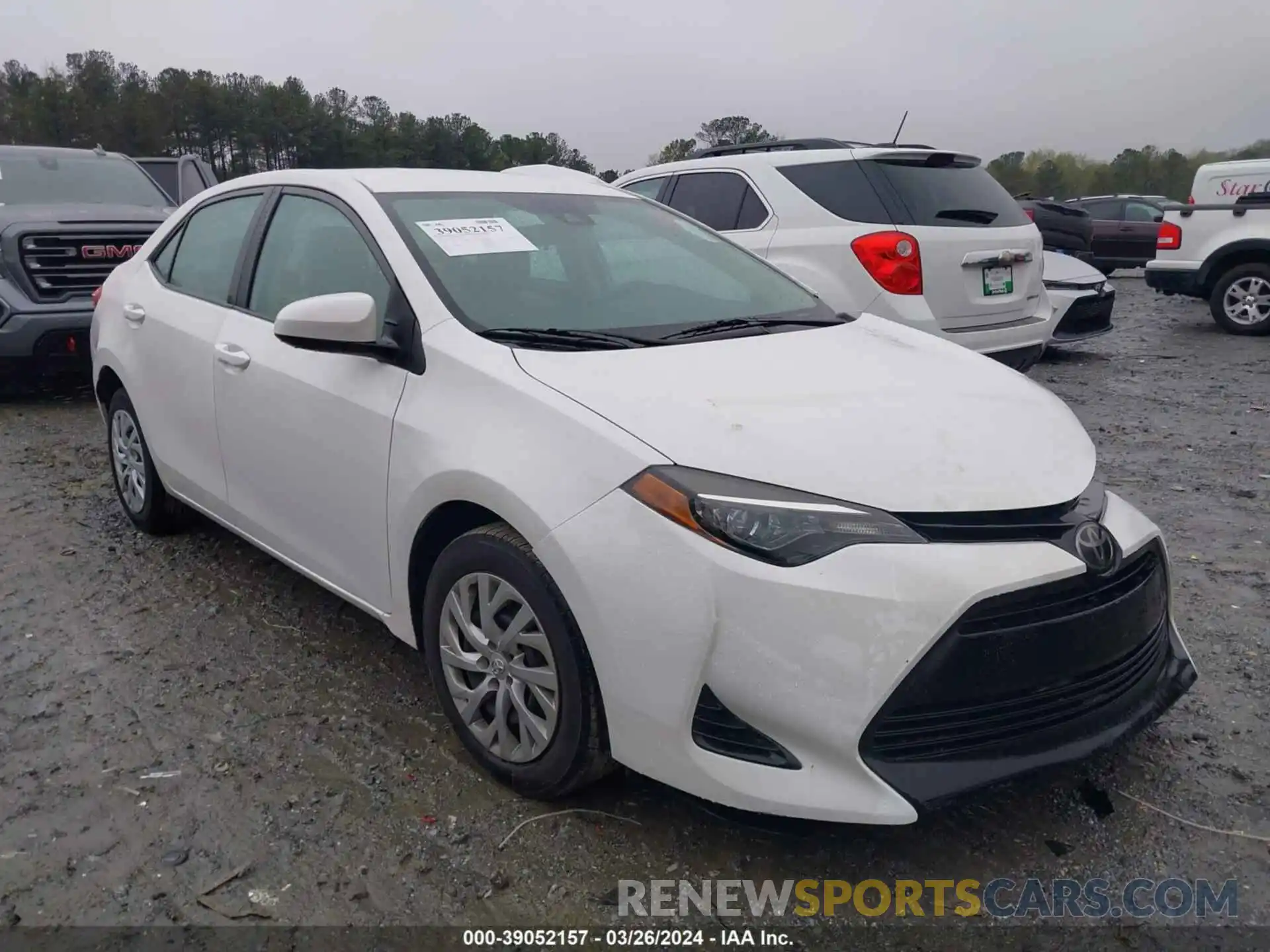 1 Photograph of a damaged car 5YFBURHE1KP866087 TOYOTA COROLLA 2019