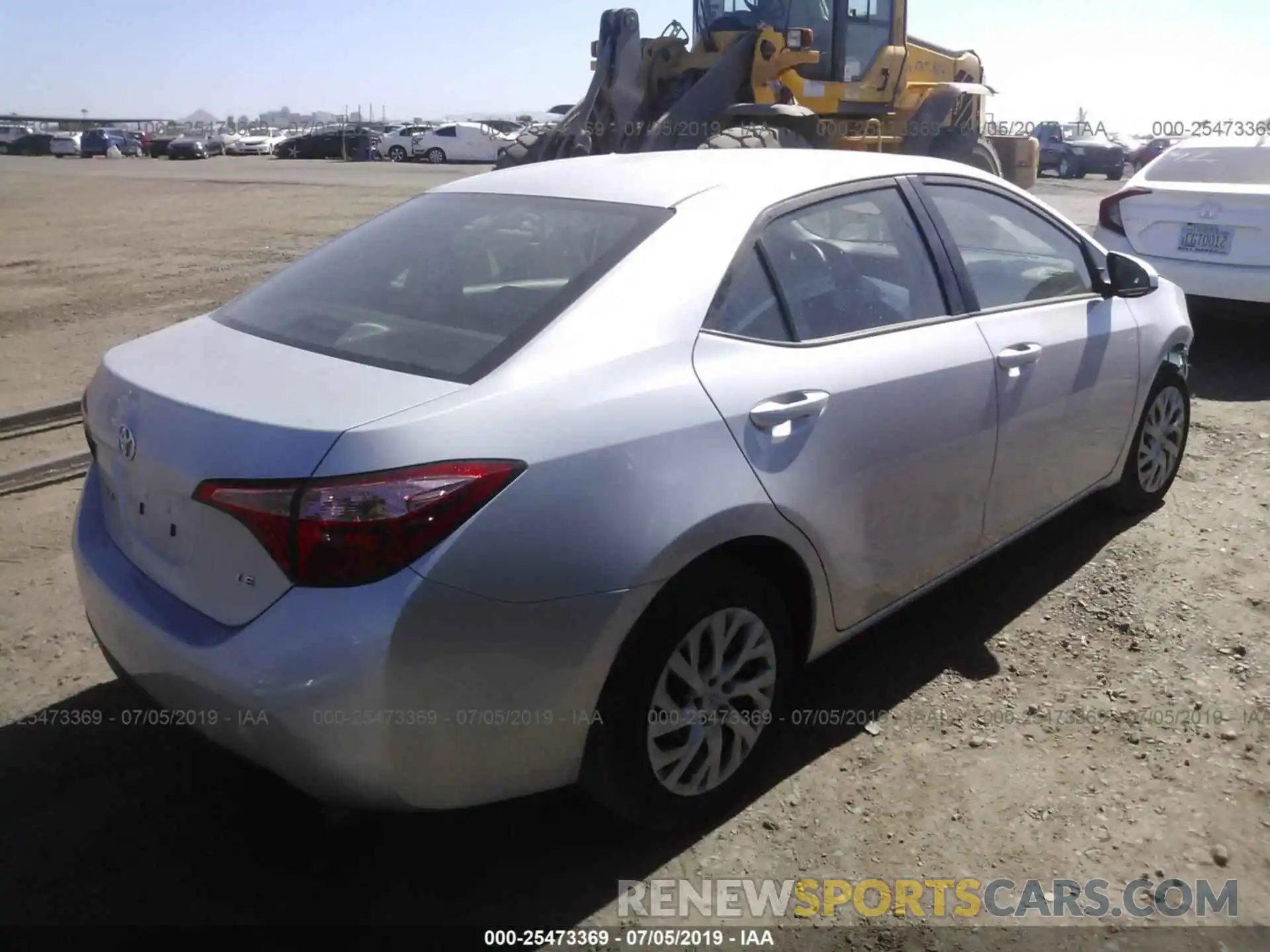 4 Photograph of a damaged car 5YFBURHE1KP866610 TOYOTA COROLLA 2019