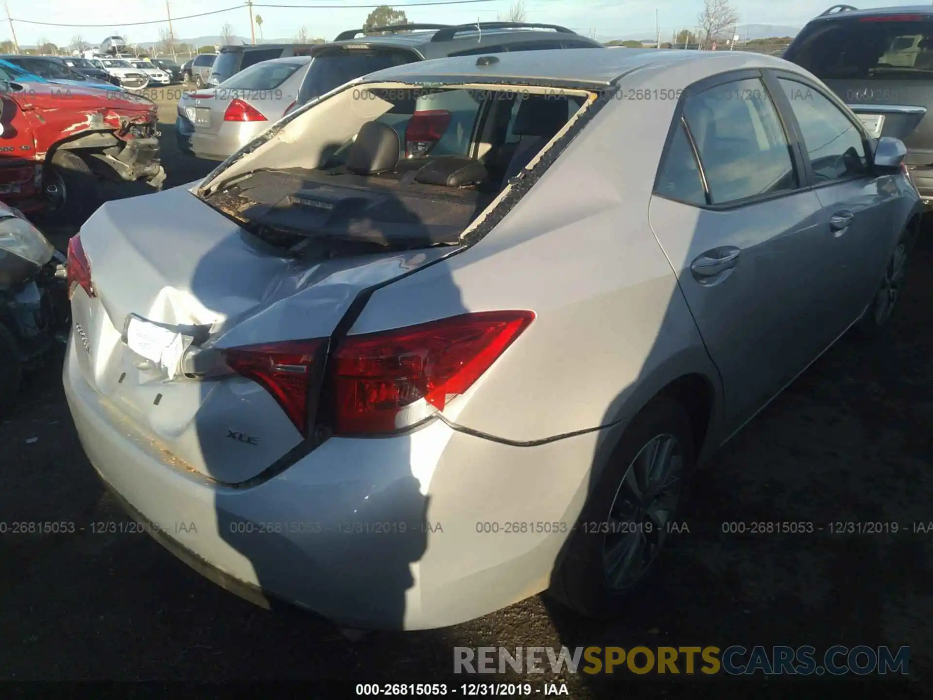 6 Photograph of a damaged car 5YFBURHE1KP866638 TOYOTA COROLLA 2019