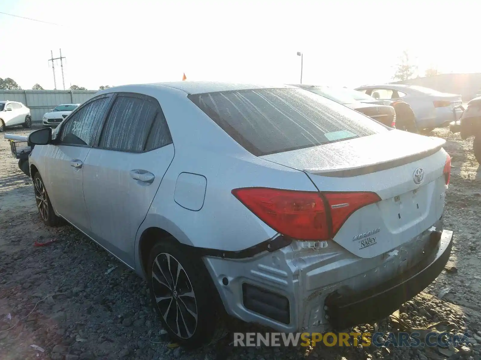 3 Photograph of a damaged car 5YFBURHE1KP867594 TOYOTA COROLLA 2019