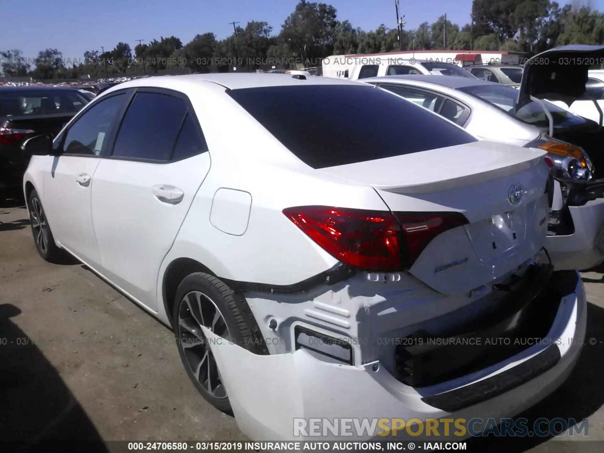 3 Photograph of a damaged car 5YFBURHE1KP868115 TOYOTA COROLLA 2019